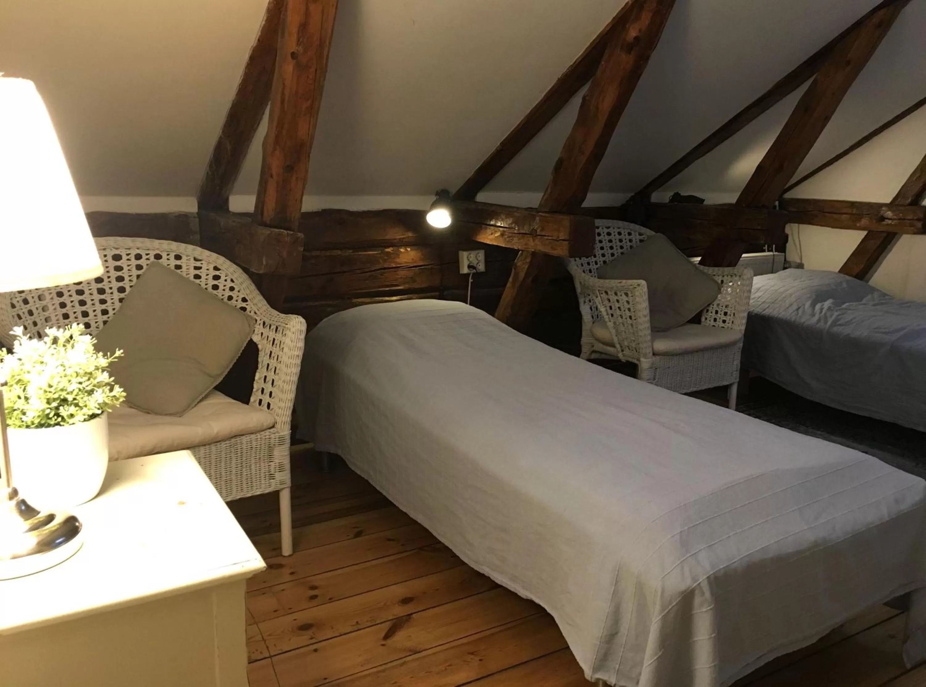 Bed in Hotell Kungsängstorg