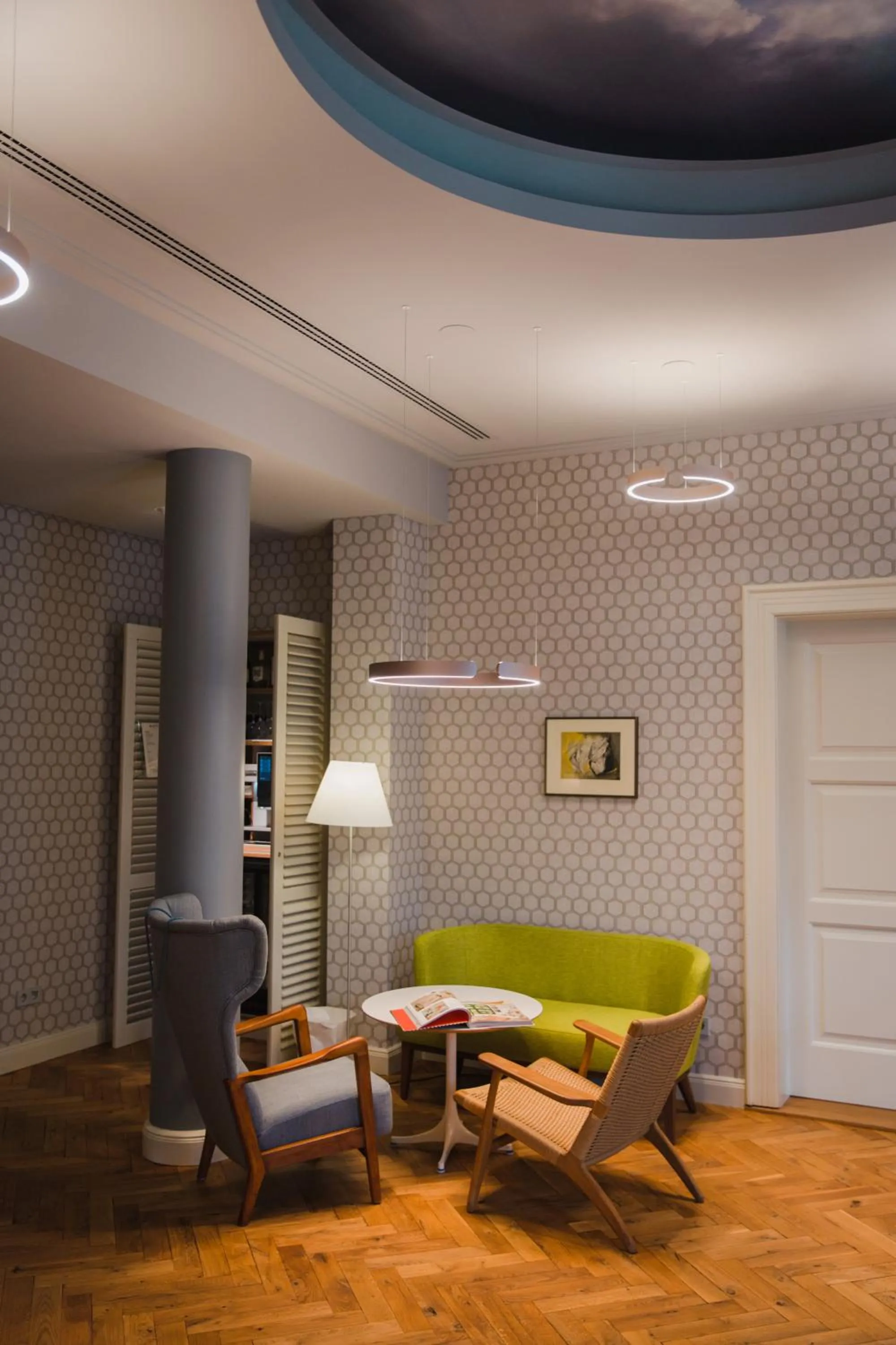 Lounge or bar in MOMA1890 Boutique Hotel