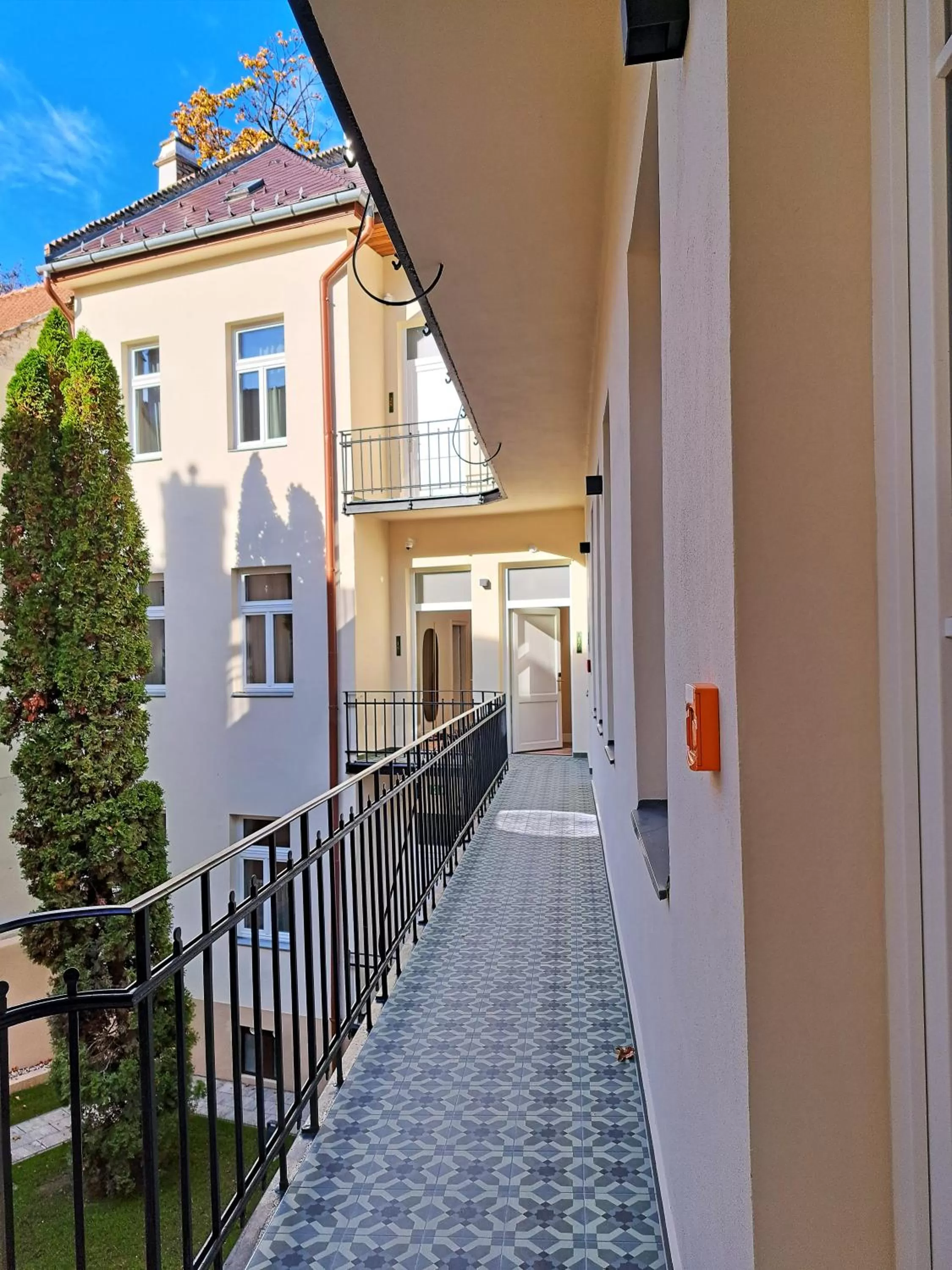 On site in Hotel Domus Collis