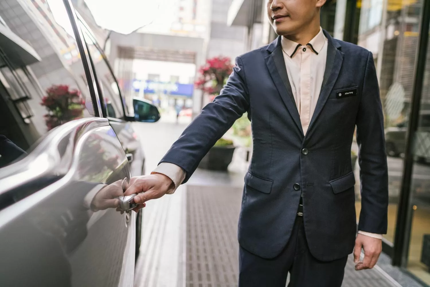 Inner courtyard view in Pullman Shanghai Jing'an