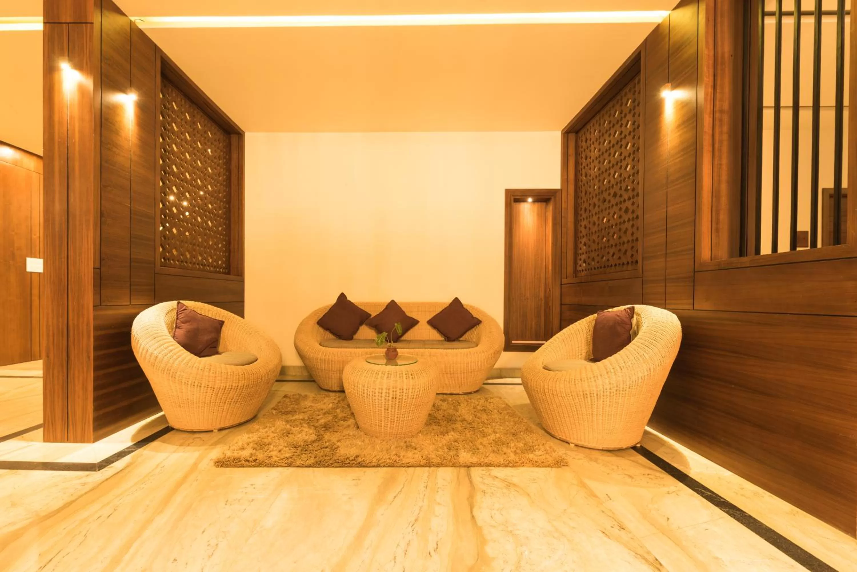 Lobby or reception in Trivers Resort Munnar