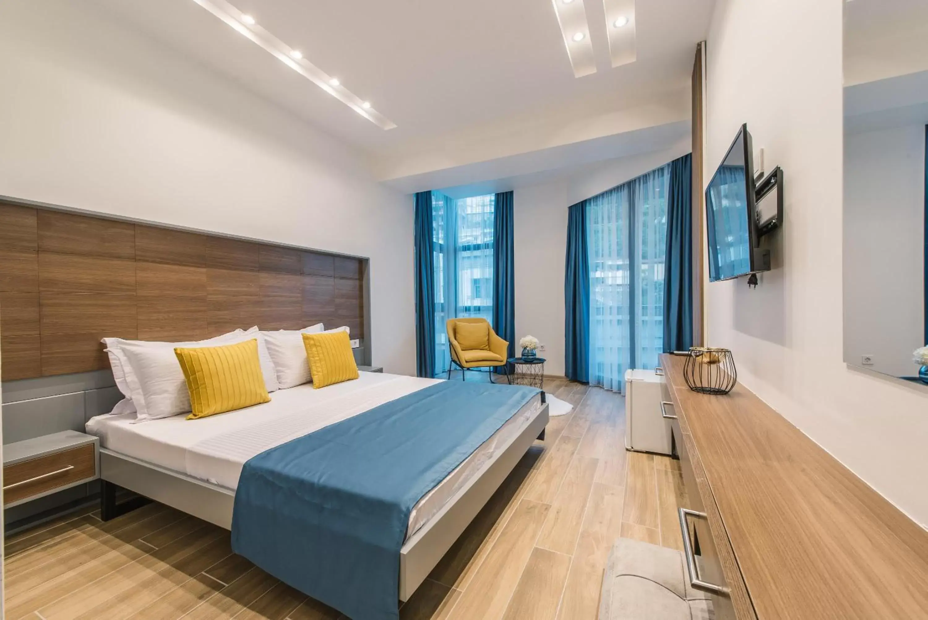 Deluxe Double Room with Balcony and Sea View in Atelier Deluxe Double Room with Balcony and Sea View in Atelier