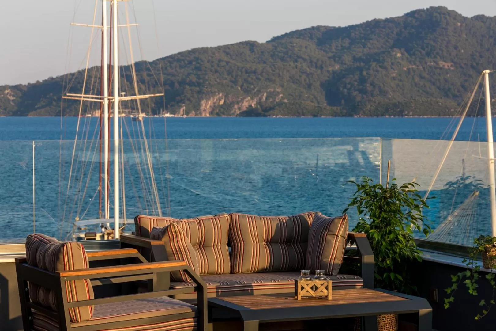 Balcony/Terrace in Sunset Hotel Marmaris