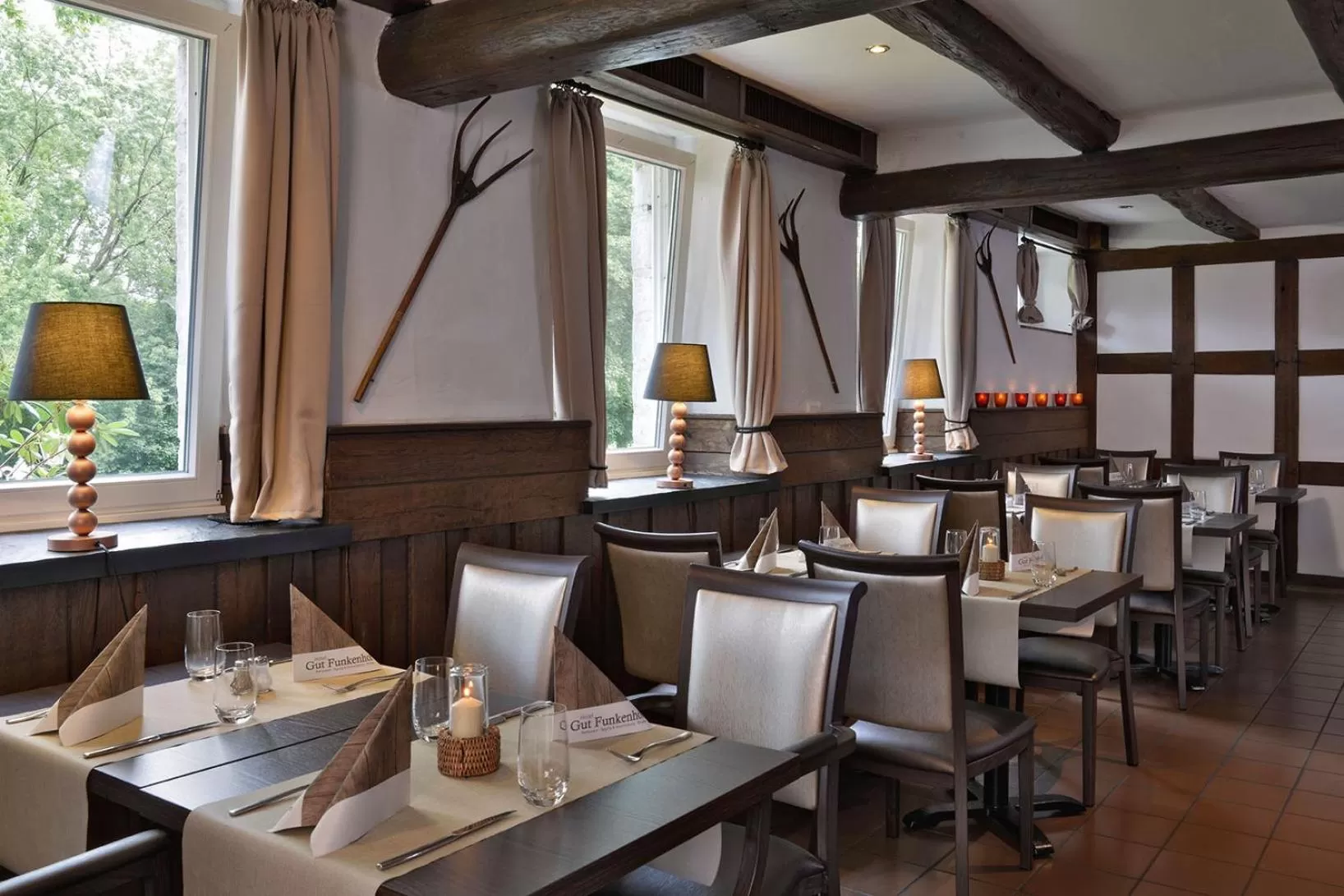 Restaurant/places to eat in Hotel Gut Funkenhof