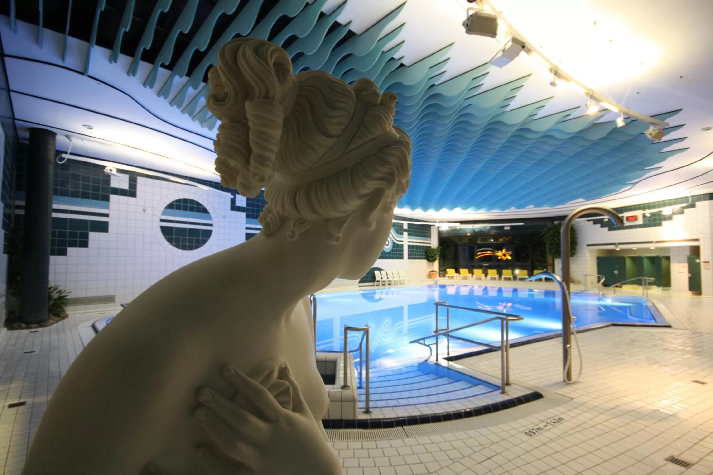 Swimming pool in Hotel Tannenhof