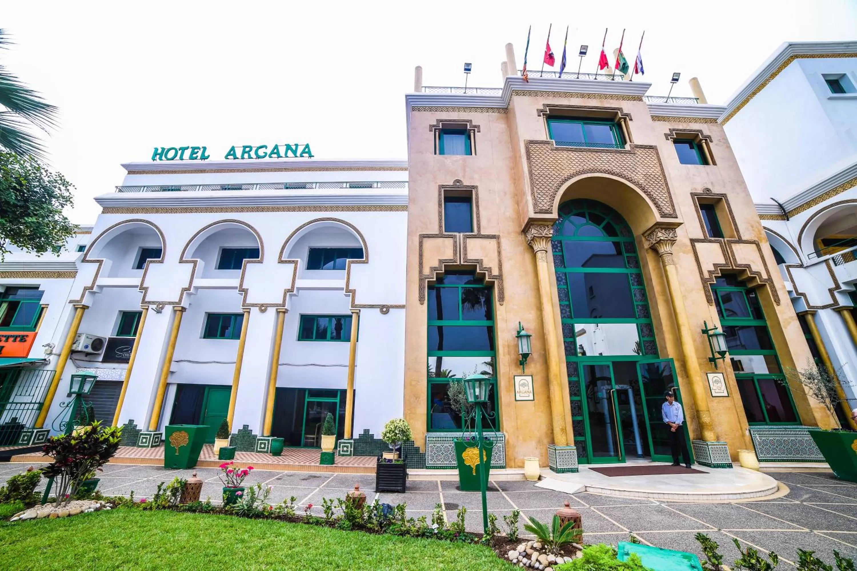 Facade/entrance in Hotel Argana Agadir