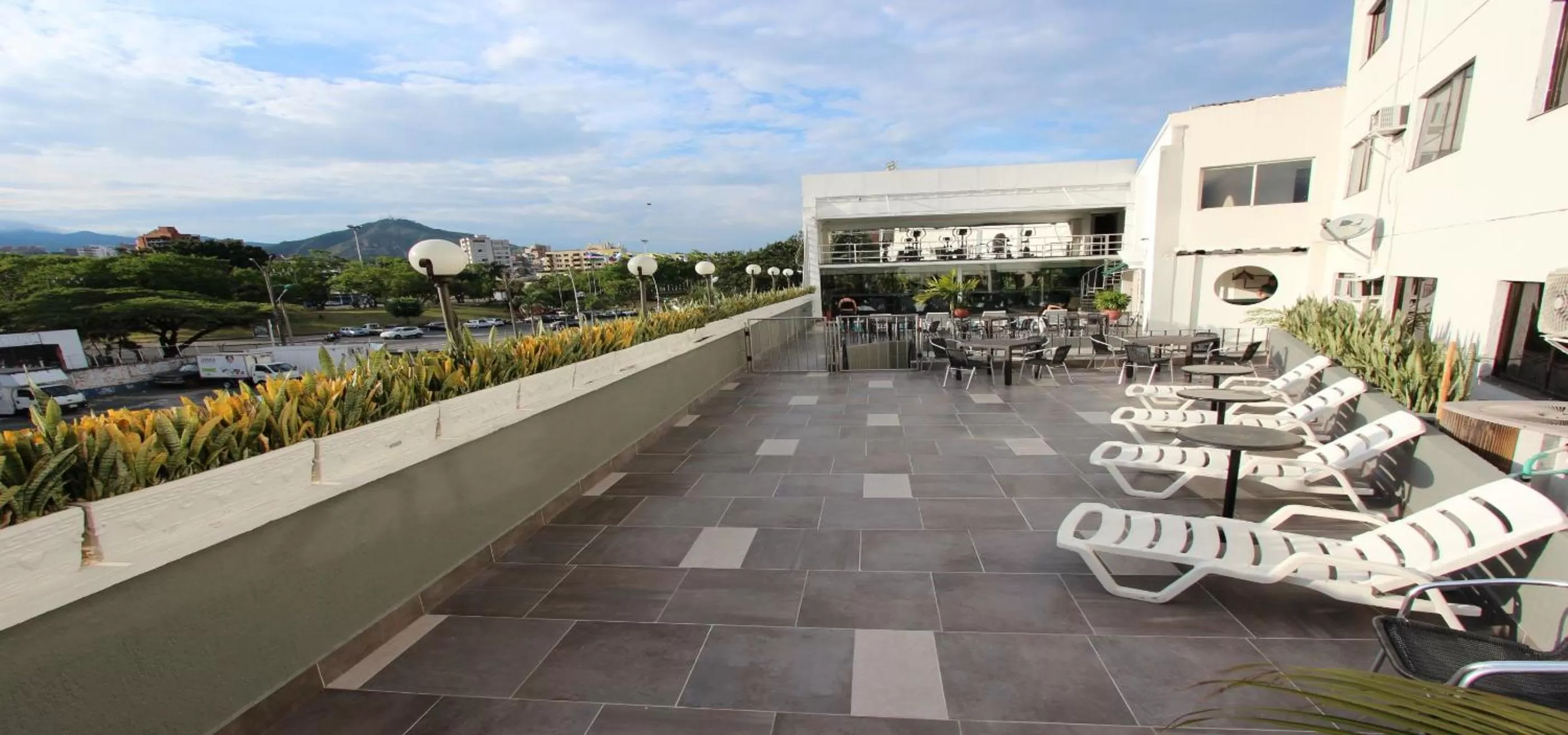 Balcony/Terrace in Hotel San Fernando Real