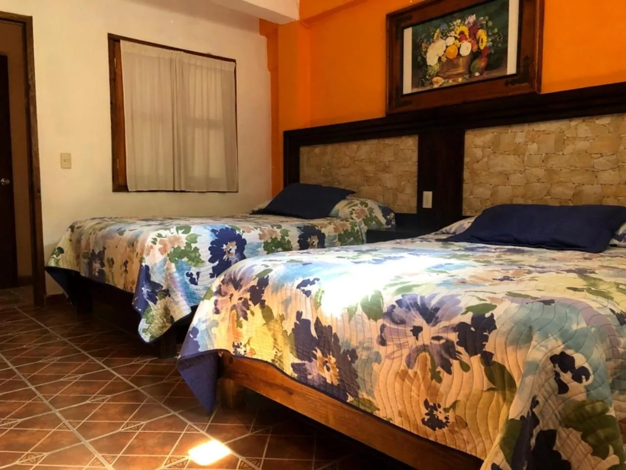 Bed in Hotel Posada San Agustin