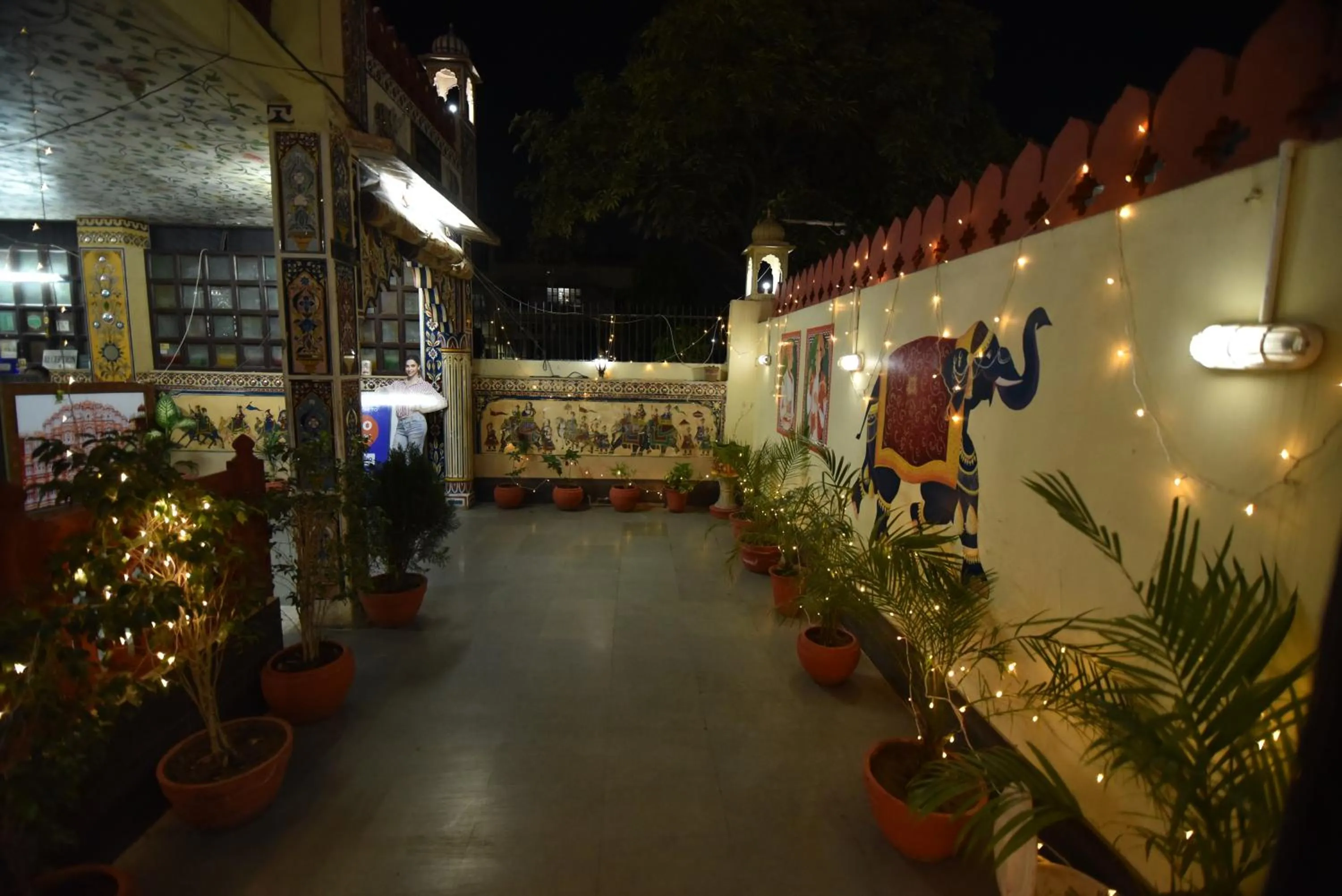 Lobby or reception in Hotel Vaishnavi