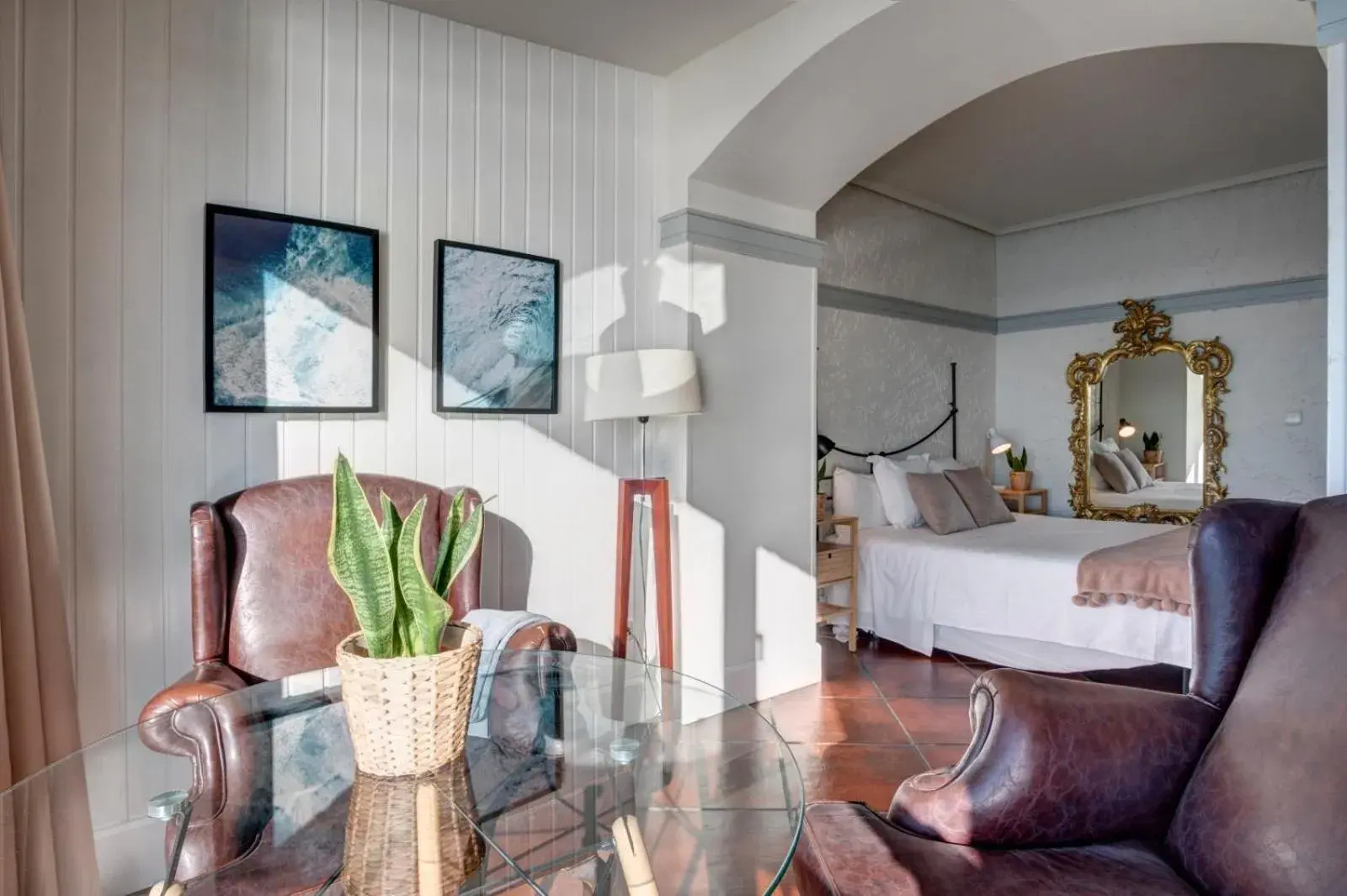 Double or Twin Room with Sea View in Hotel El Castillo de Los Locos Double or Twin Room with Sea View in Hotel El Castillo de Los Locos