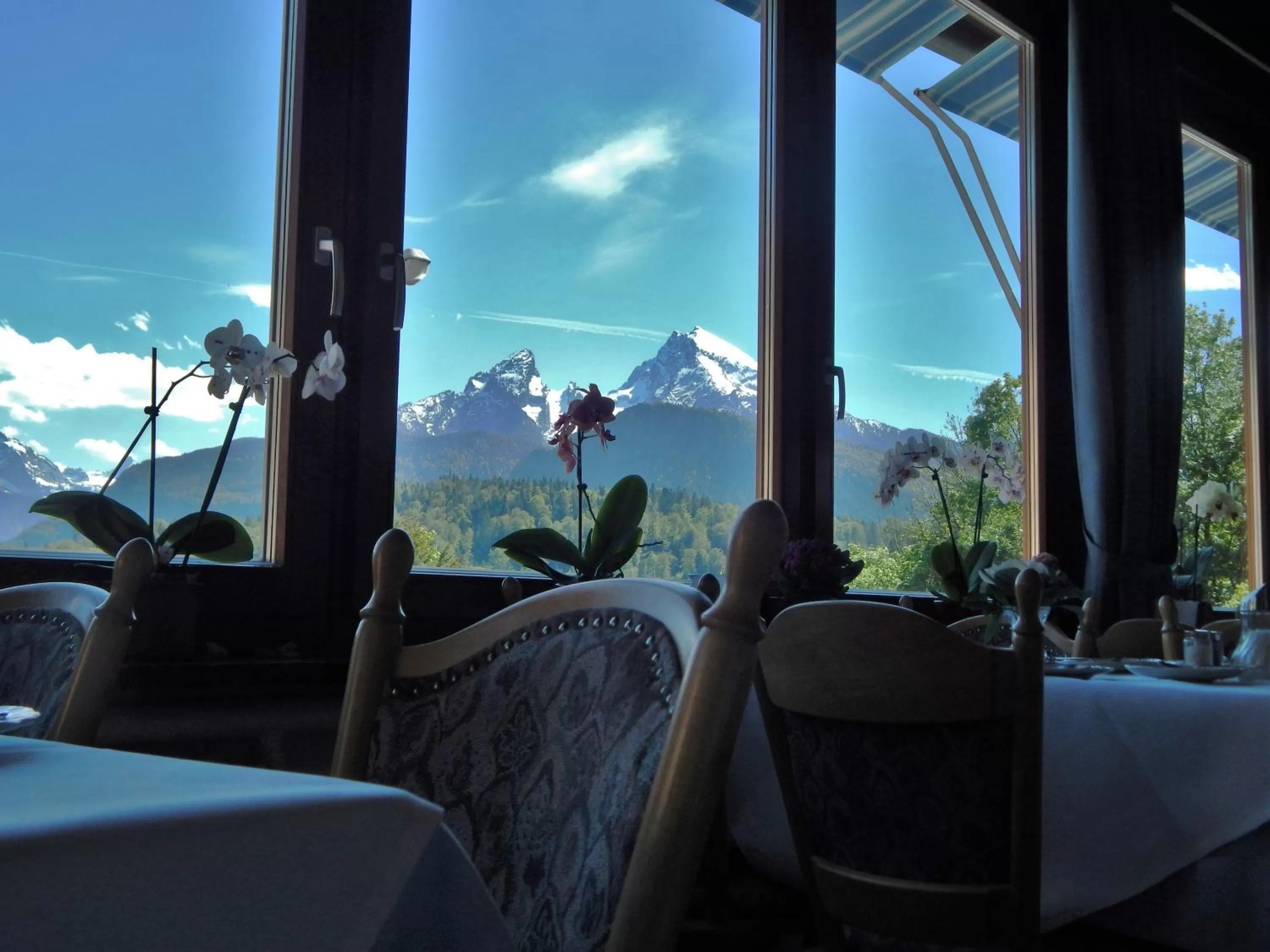 Mountain view in Hotel Vier Jahreszeiten