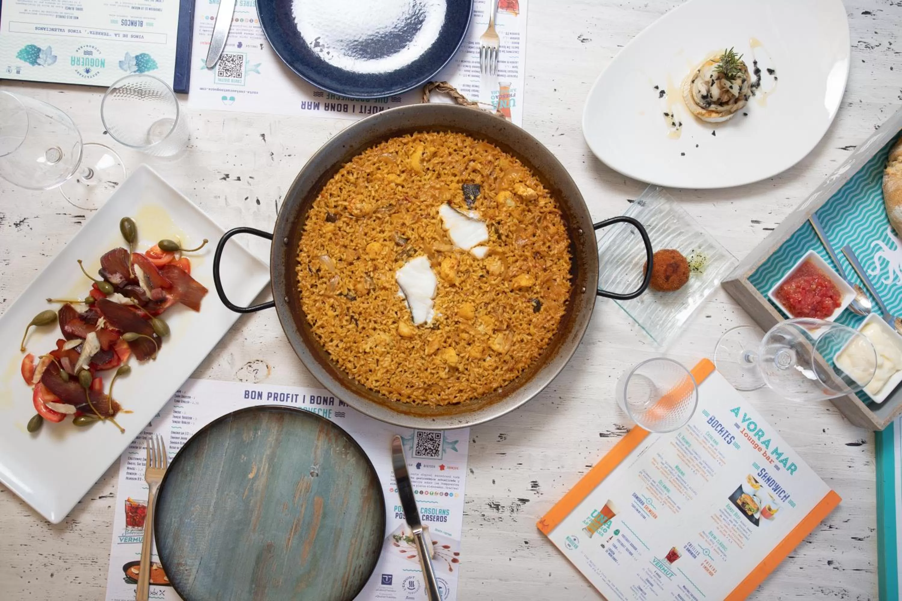 Restaurant/places to eat in Hotel Noguera Mar