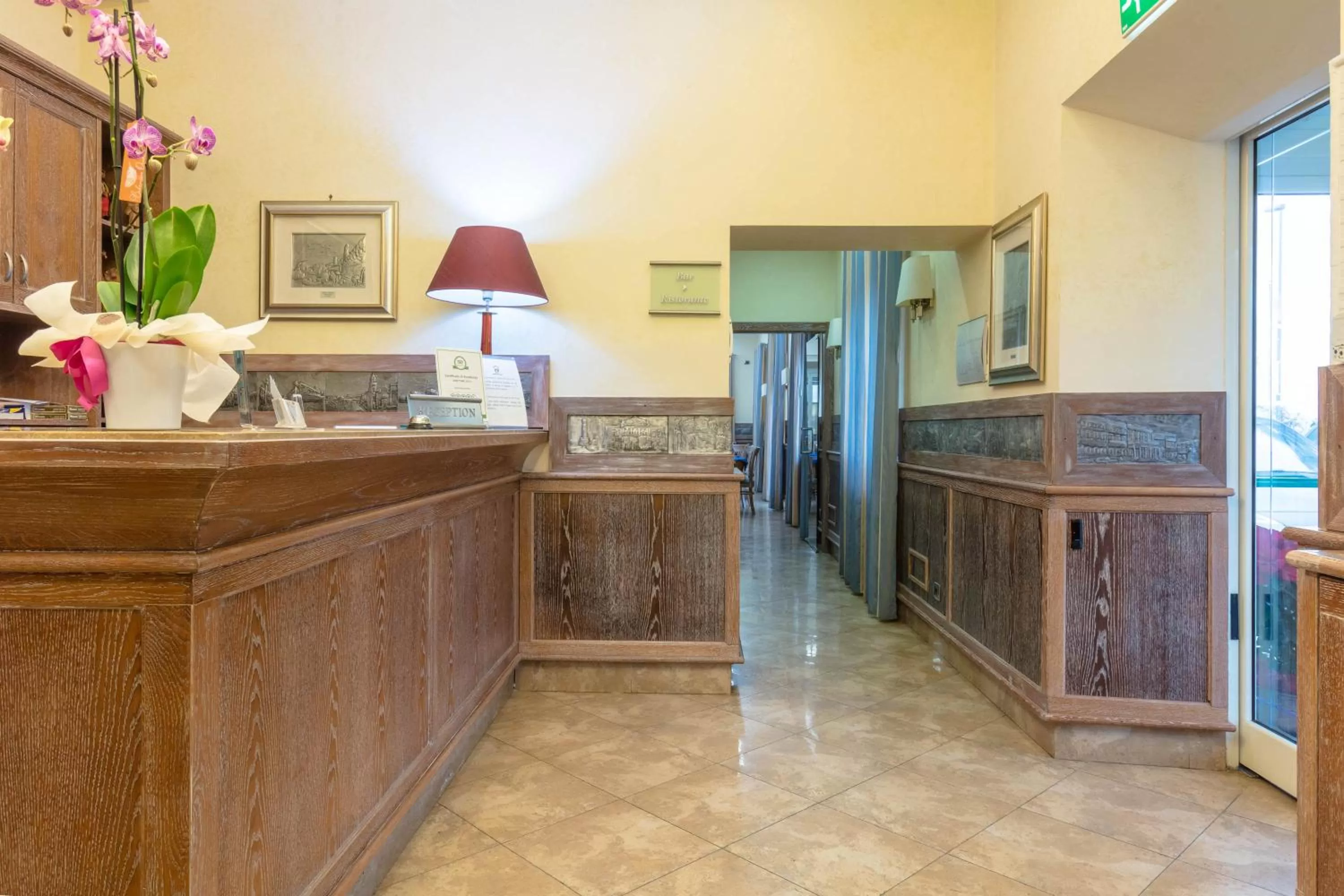 Lobby or reception in Hotel Borgo Del Mare