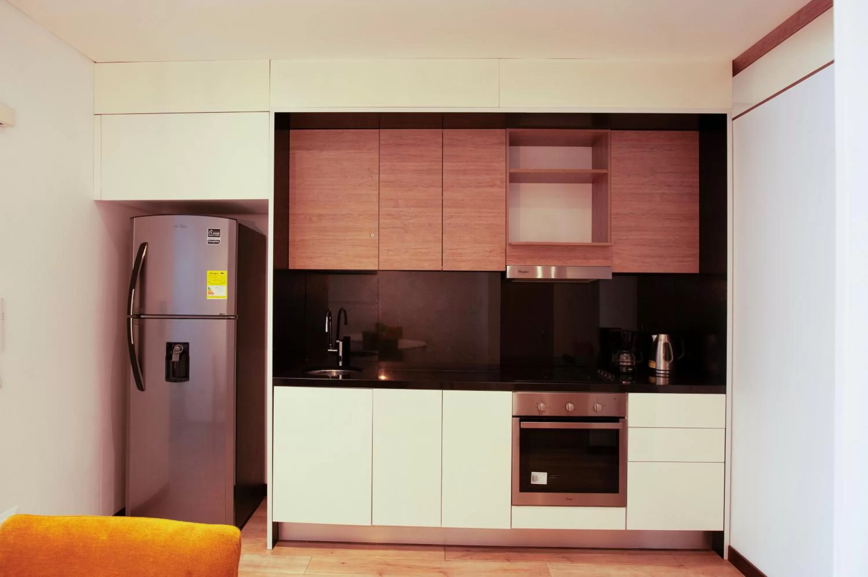Kitchen or kitchenette in Hemma Bogotá Country Luxury Suites Hotel