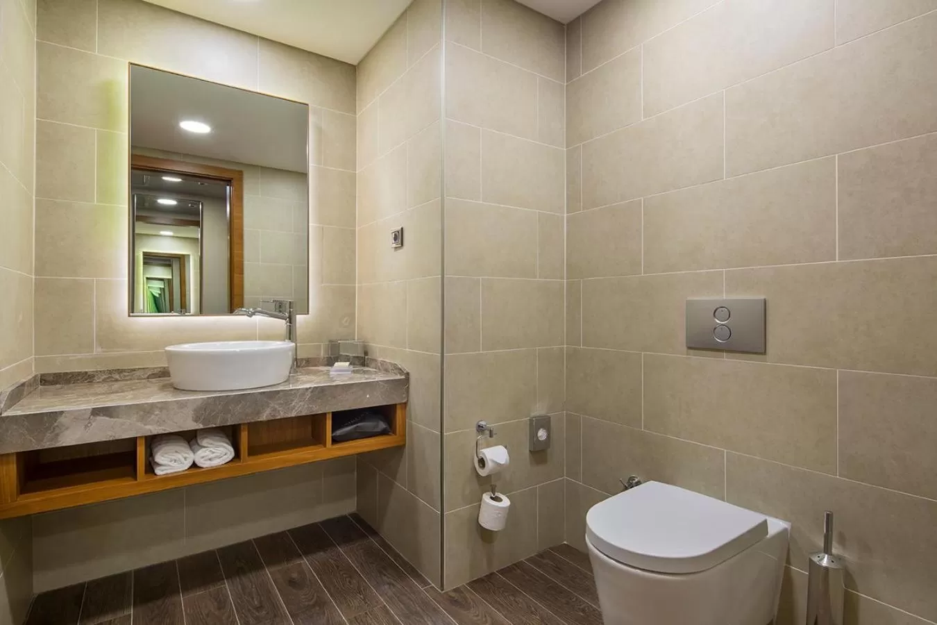 Toilet in DoubleTree by Hilton Trabzon