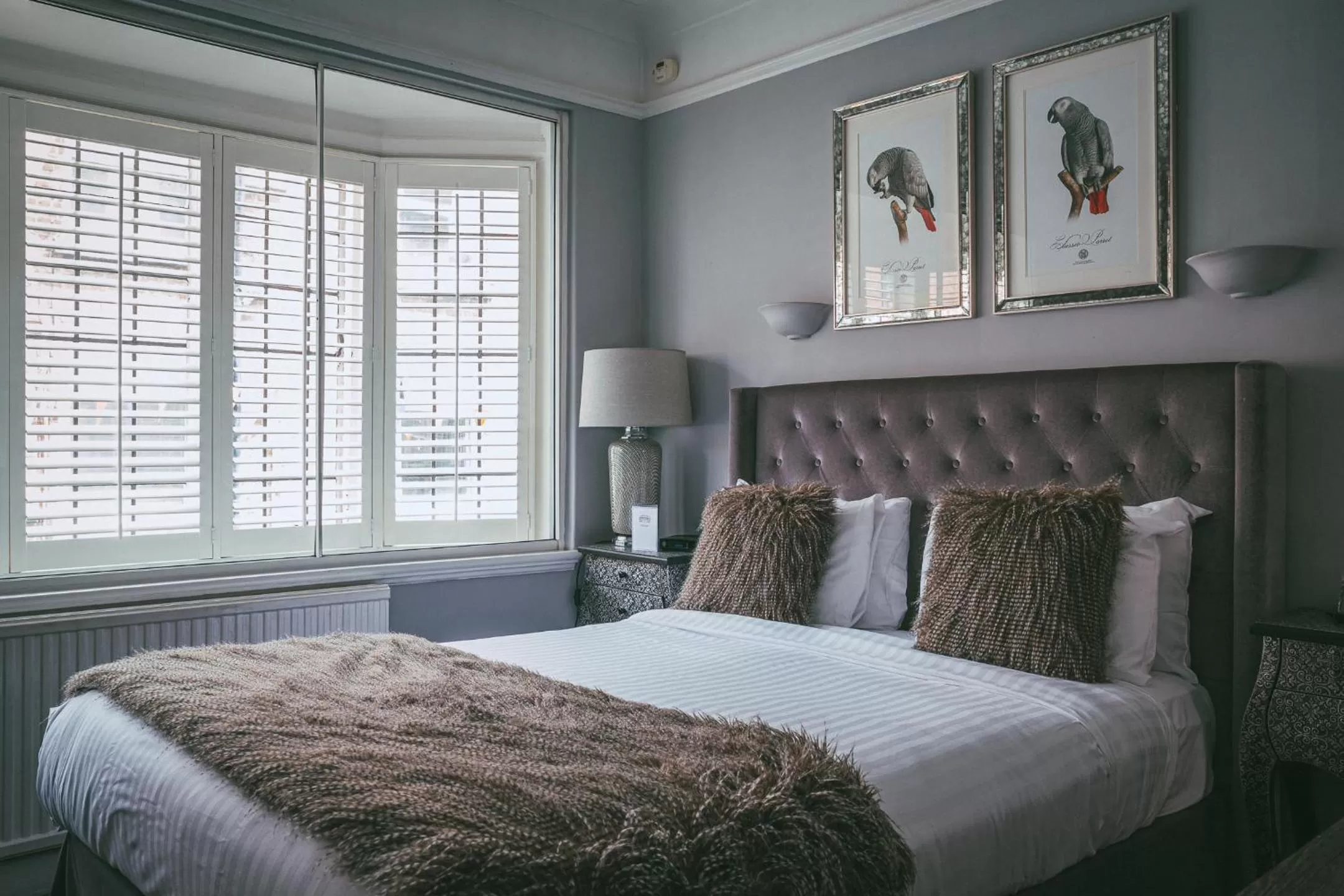 Bed in Rose & Crown Inn