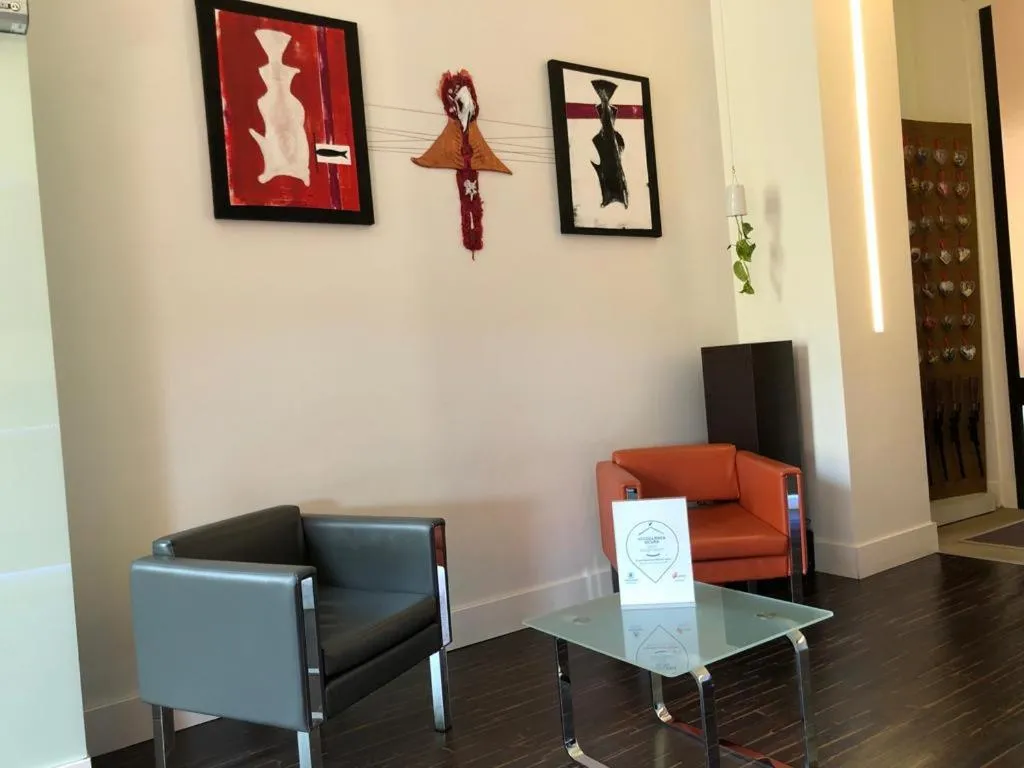 Lobby or reception in Hotel Cimarosa