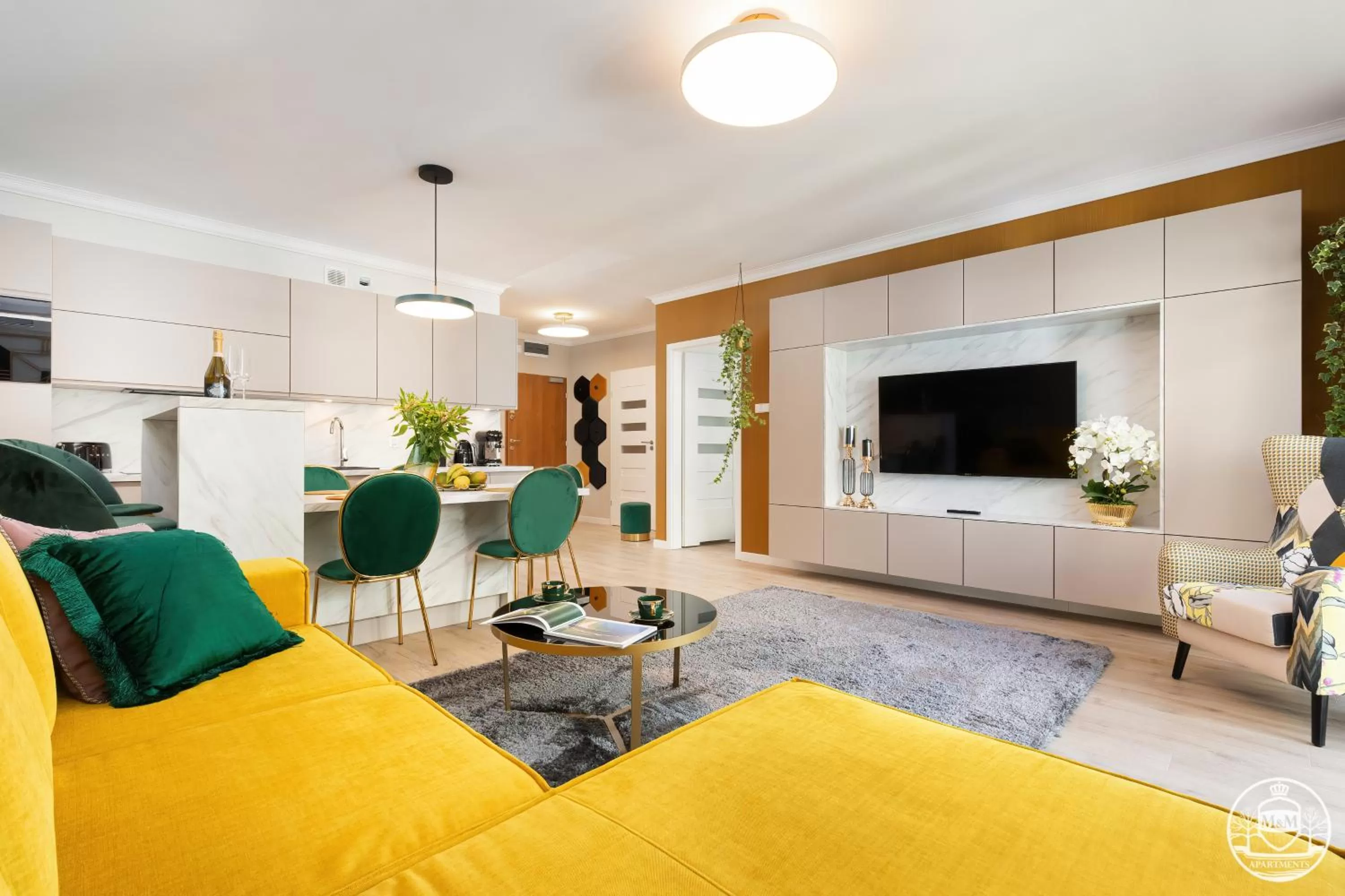 TV and multimedia, Seating Area in Nadmorskie Tarasy - Apartments M&M