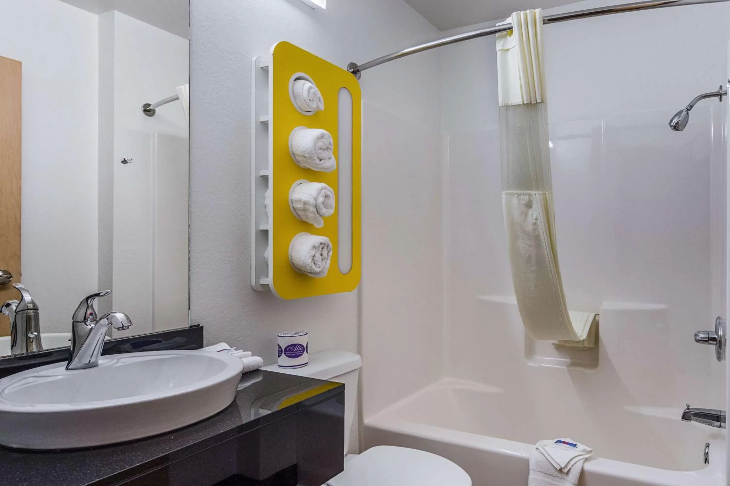 Bathroom in Motel 6-Mcalester, OK