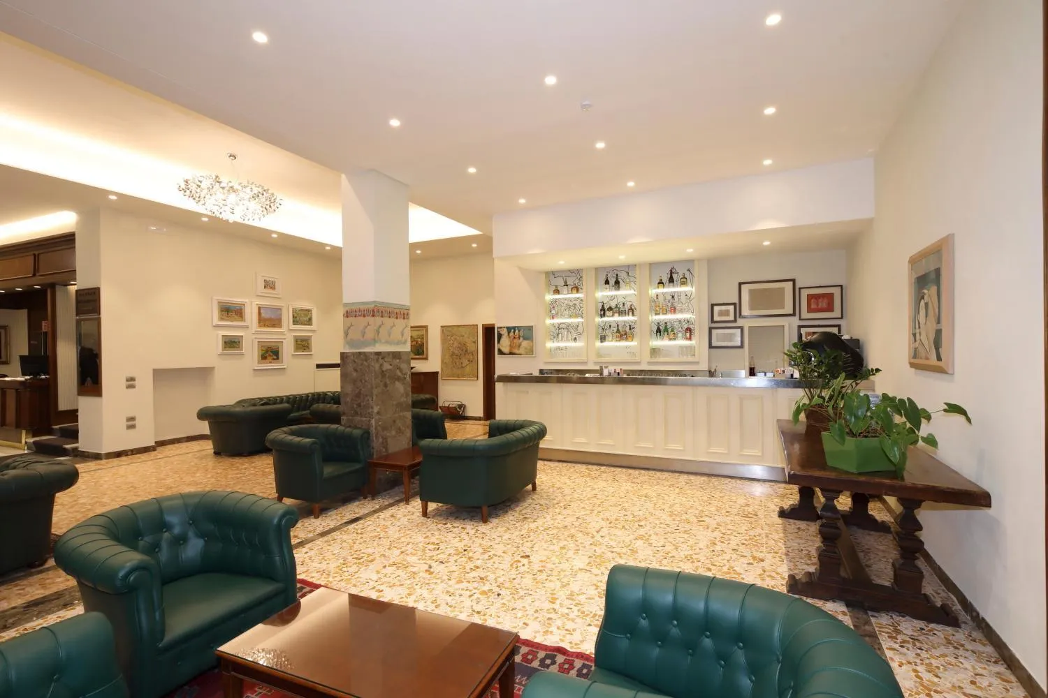 Lounge or bar in Hotel Moderno