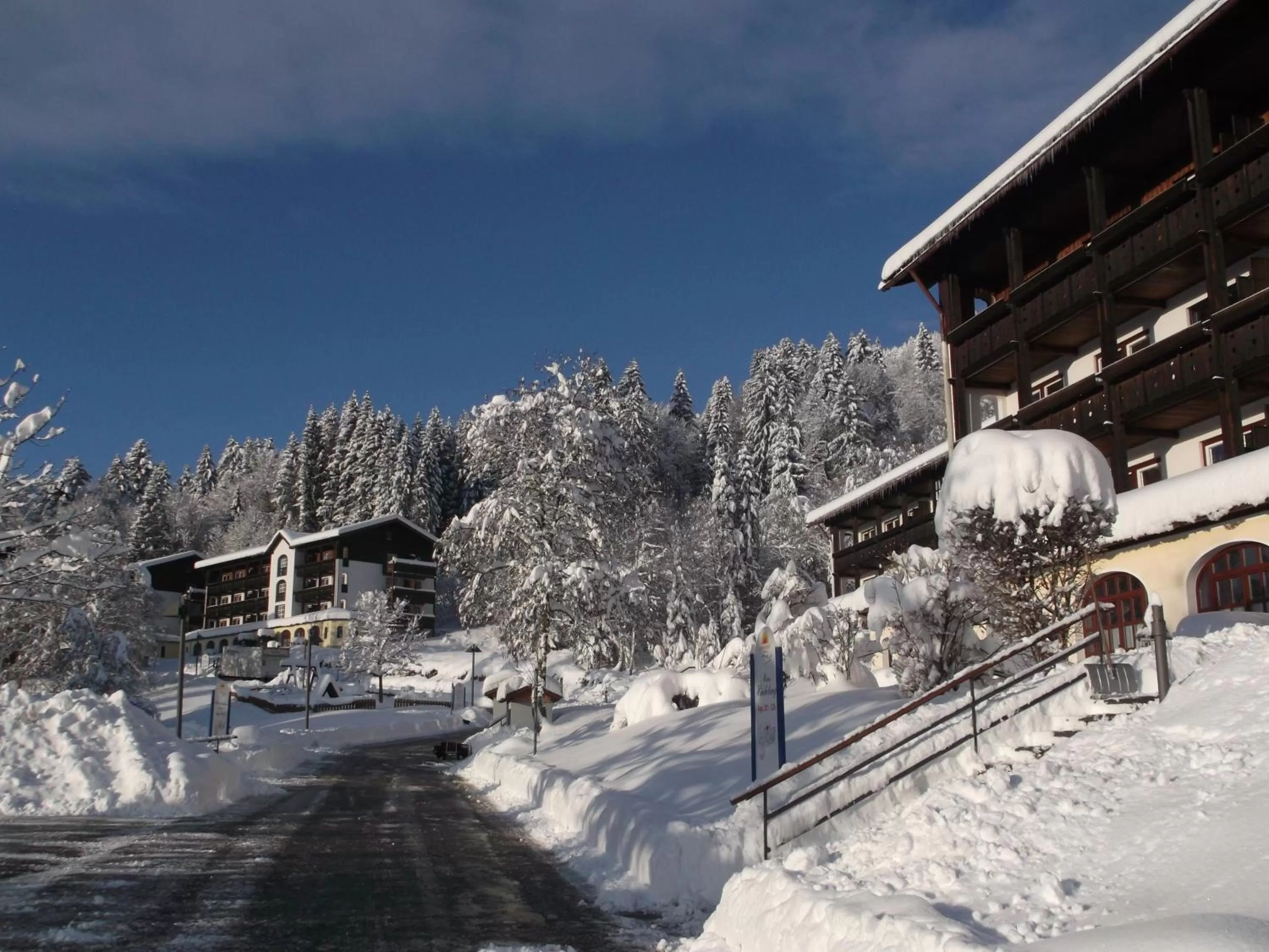 Facade/entrance in MONDI Resort und Chalet Oberstaufen