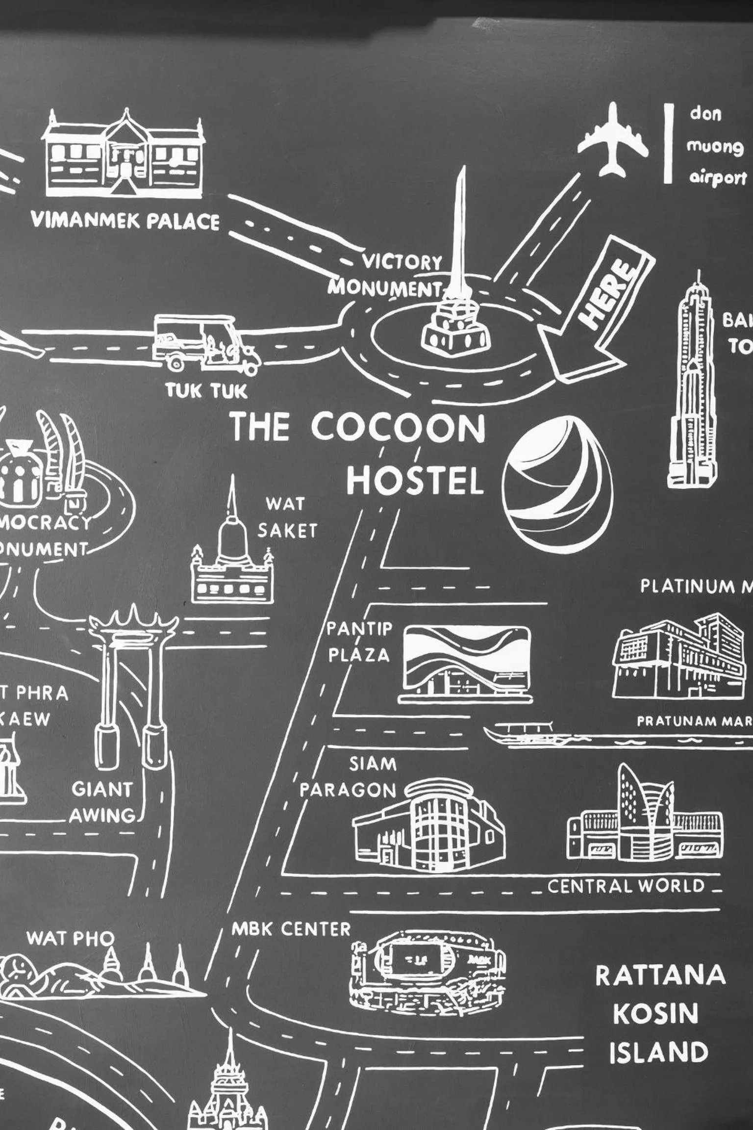 Photo of the whole room in The Cocoon Hostel