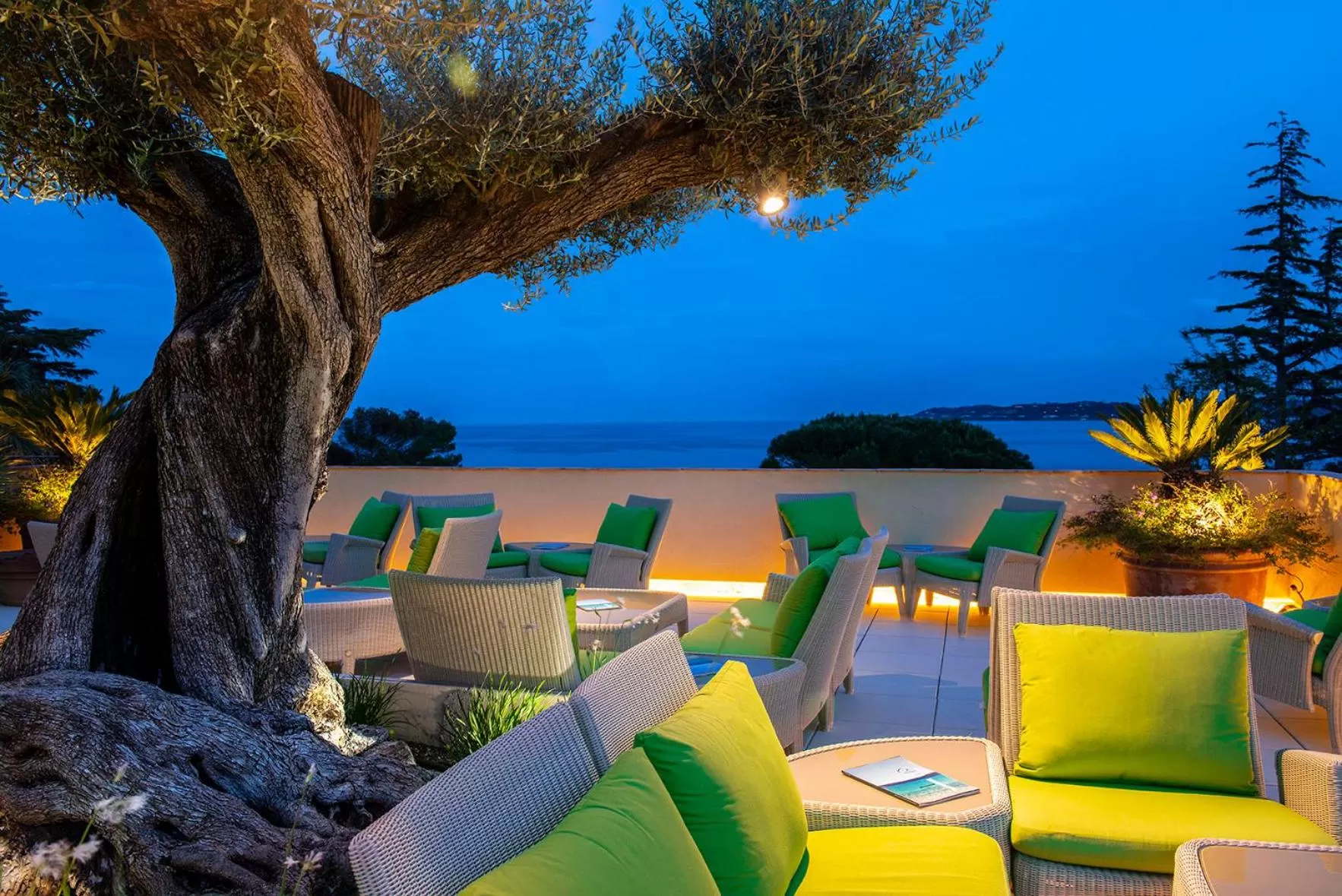 Patio in Best Western Premier Montfleuri