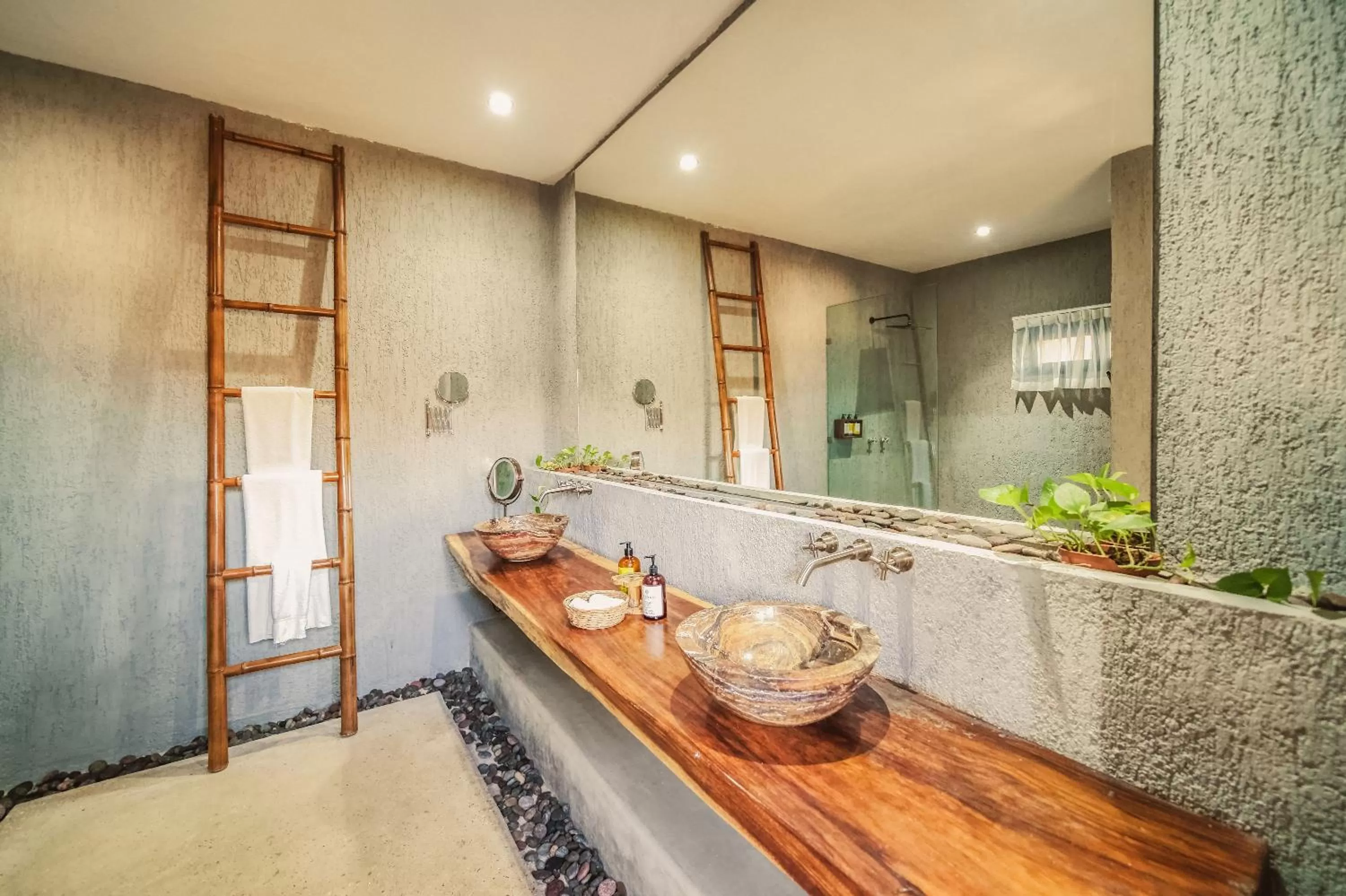 Bathroom in Hotelito Azul