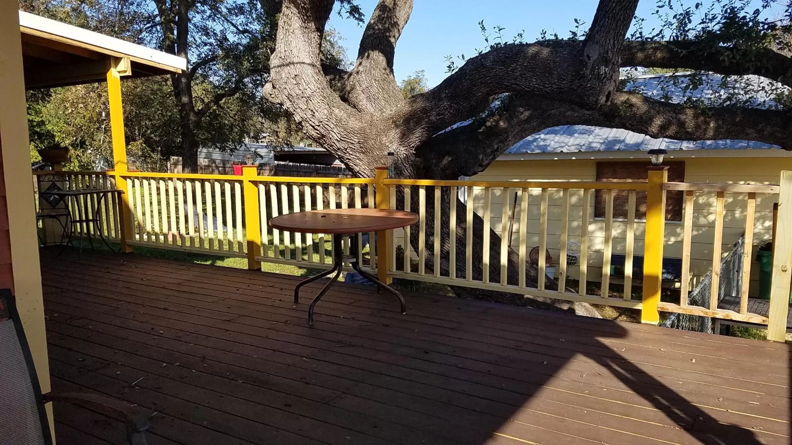 Patio in 1890 Karcher Haus