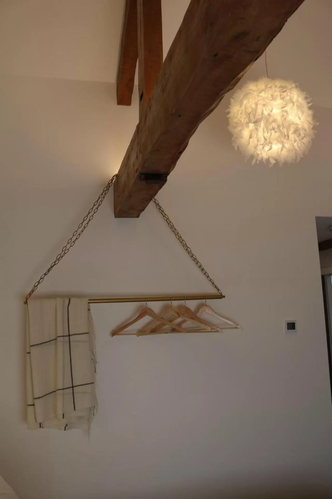 wardrobe in The Cherry Tree Hotel