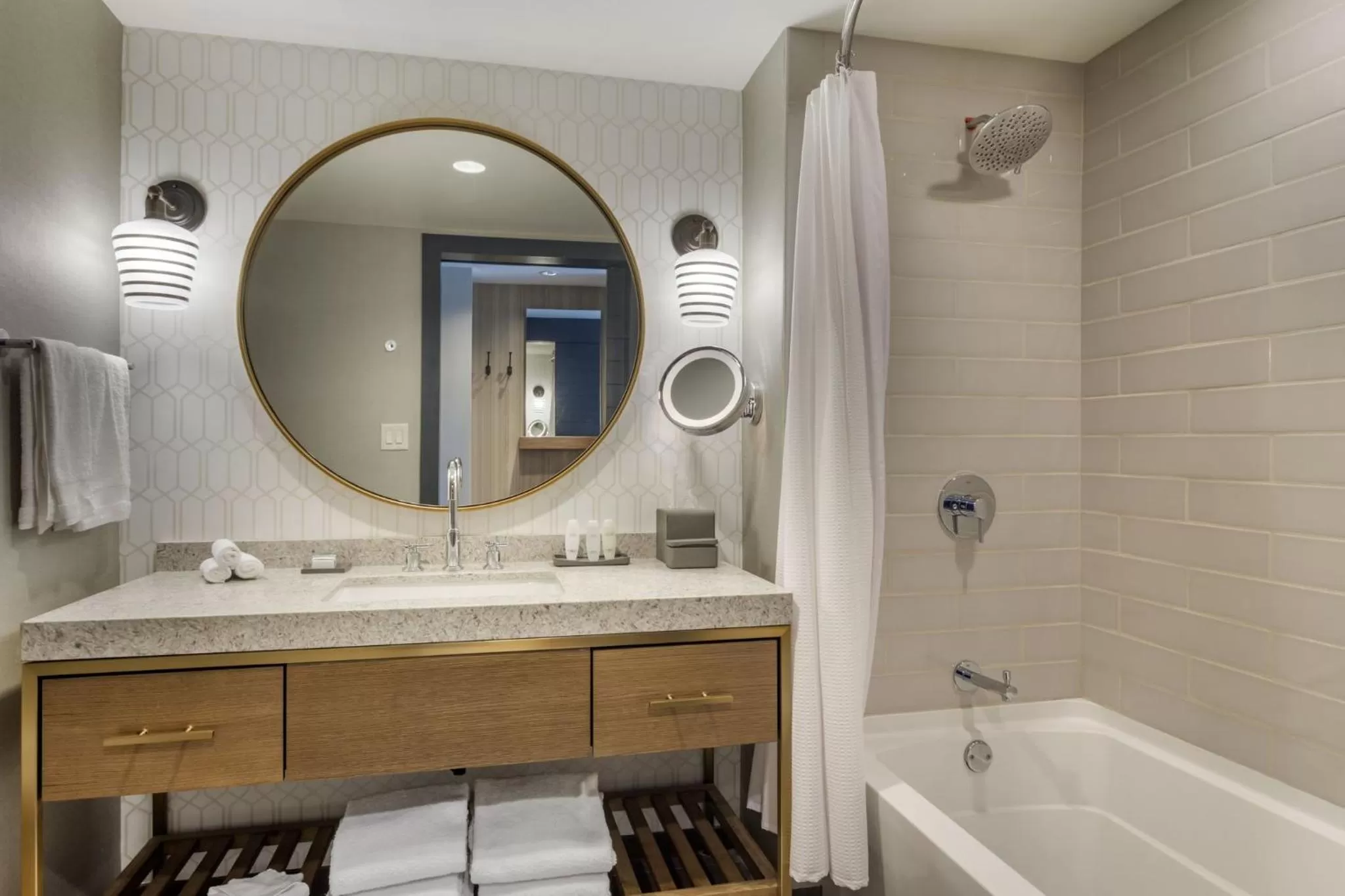 Bathroom in Omni Hotel at the Battery Atlanta