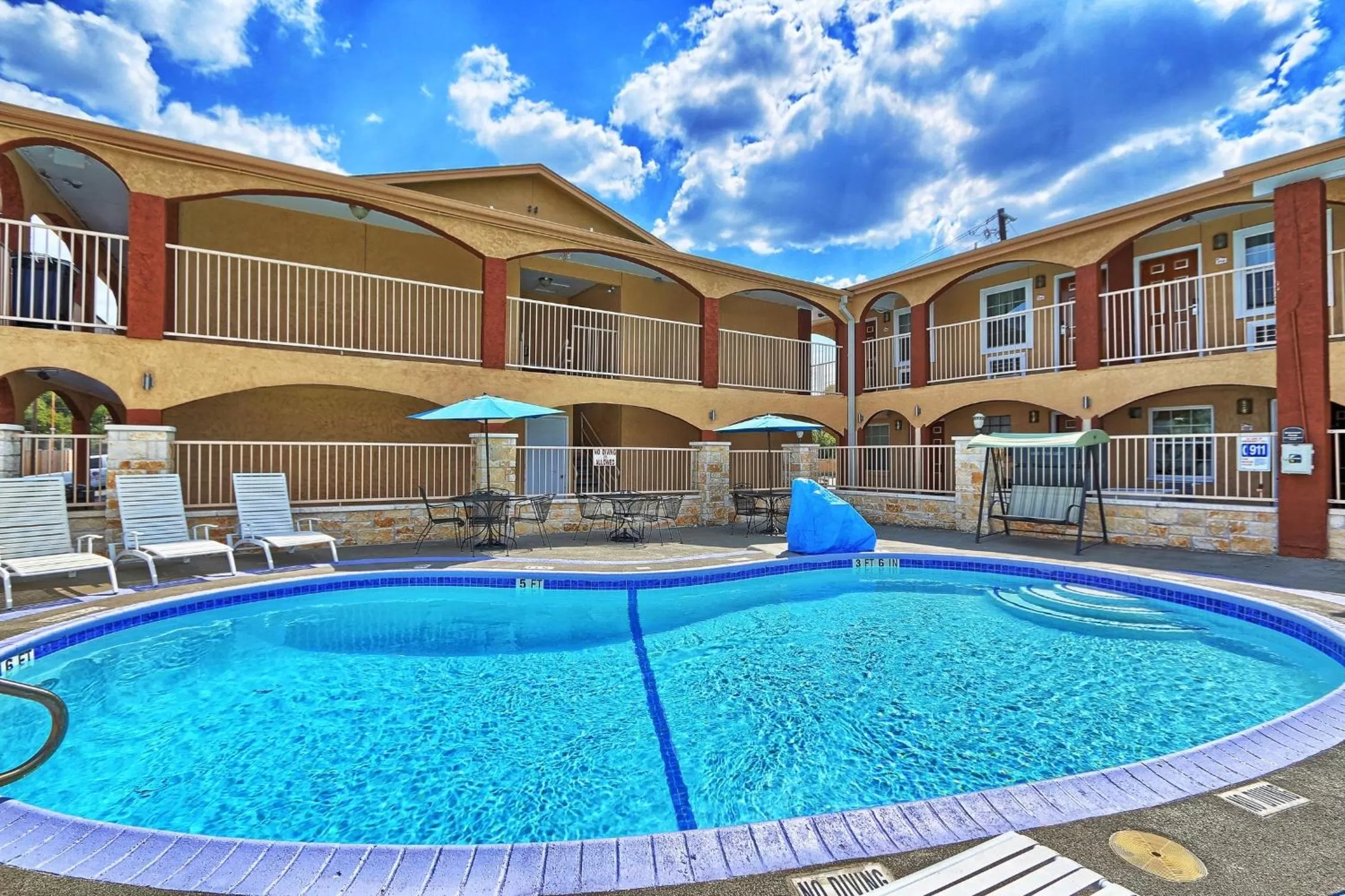 Property building in Travelodge by Wyndham Austin South