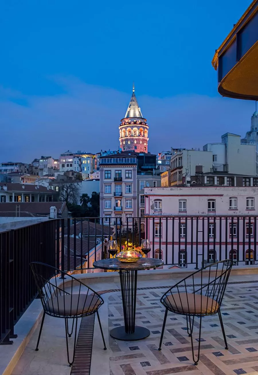 Balcony/Terrace in The Galata Hotel Istanbul - MGallery Collection