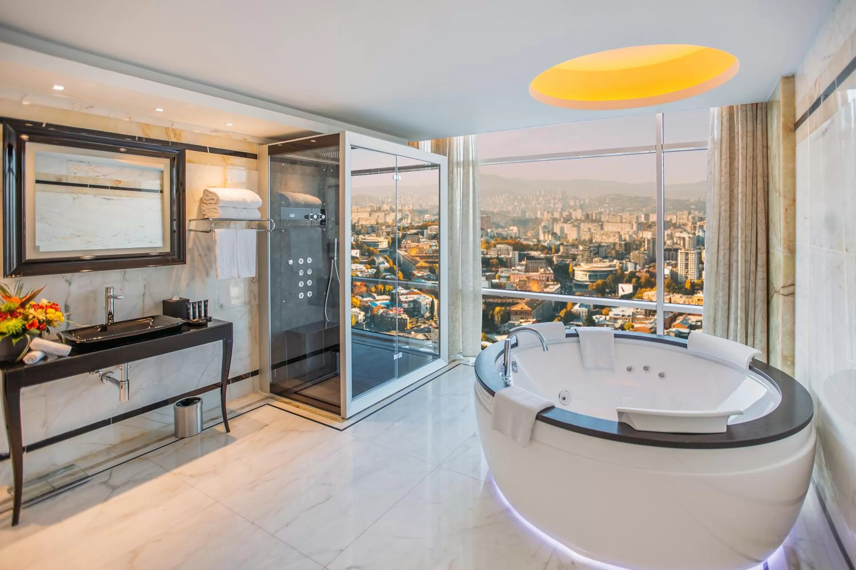 Bathroom in The Biltmore Tbilisi Hotel
