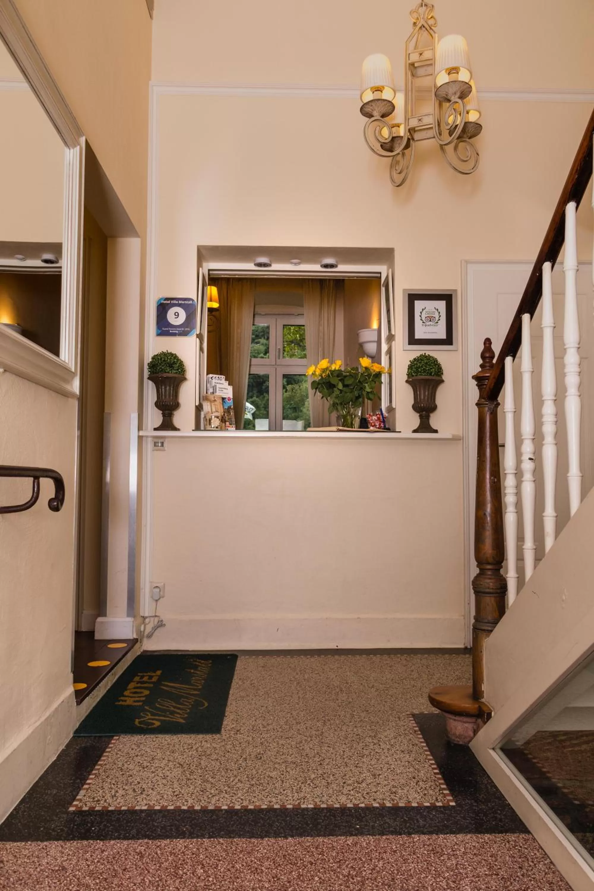 Lobby or reception in Hotel Villa Marstall