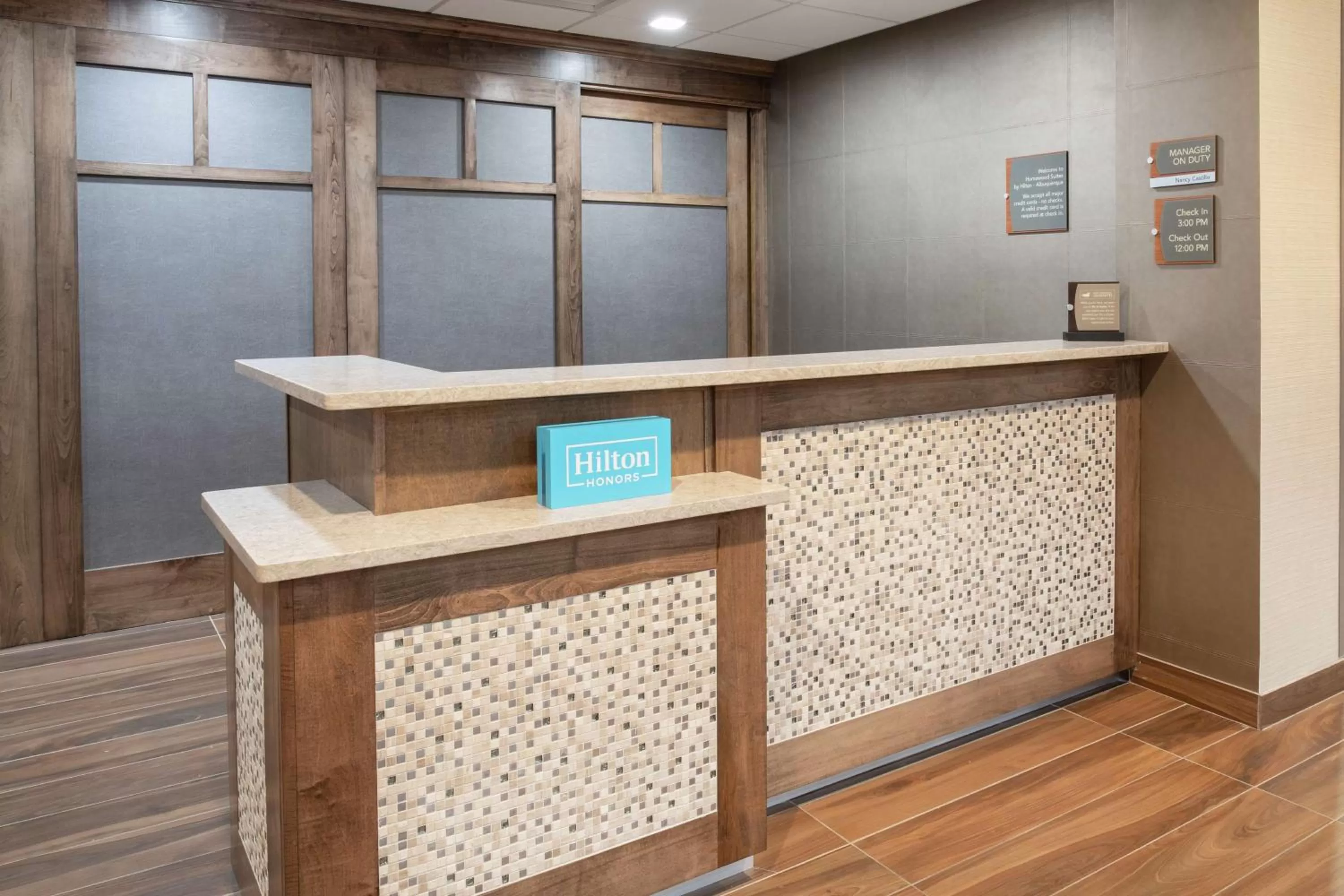 Lobby or reception in Homewood Suites by Hilton Albuquerque-Journal Center