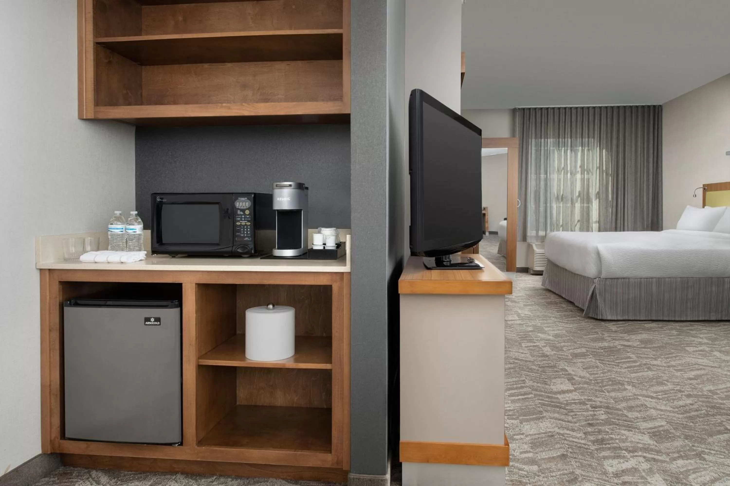 King Studio with Trundle Bed - Hearing Accessible in SpringHill Suites by Marriott Huntsville West/Research Park