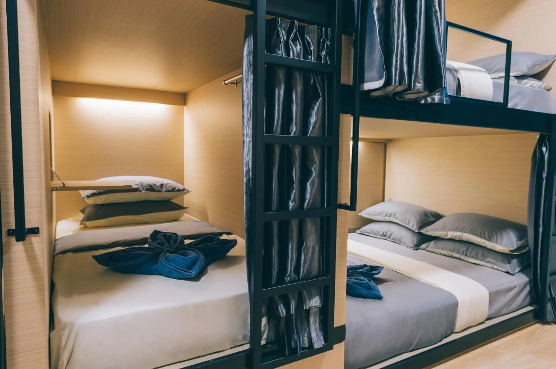 Bed in Wanderloft Capsule Hostel