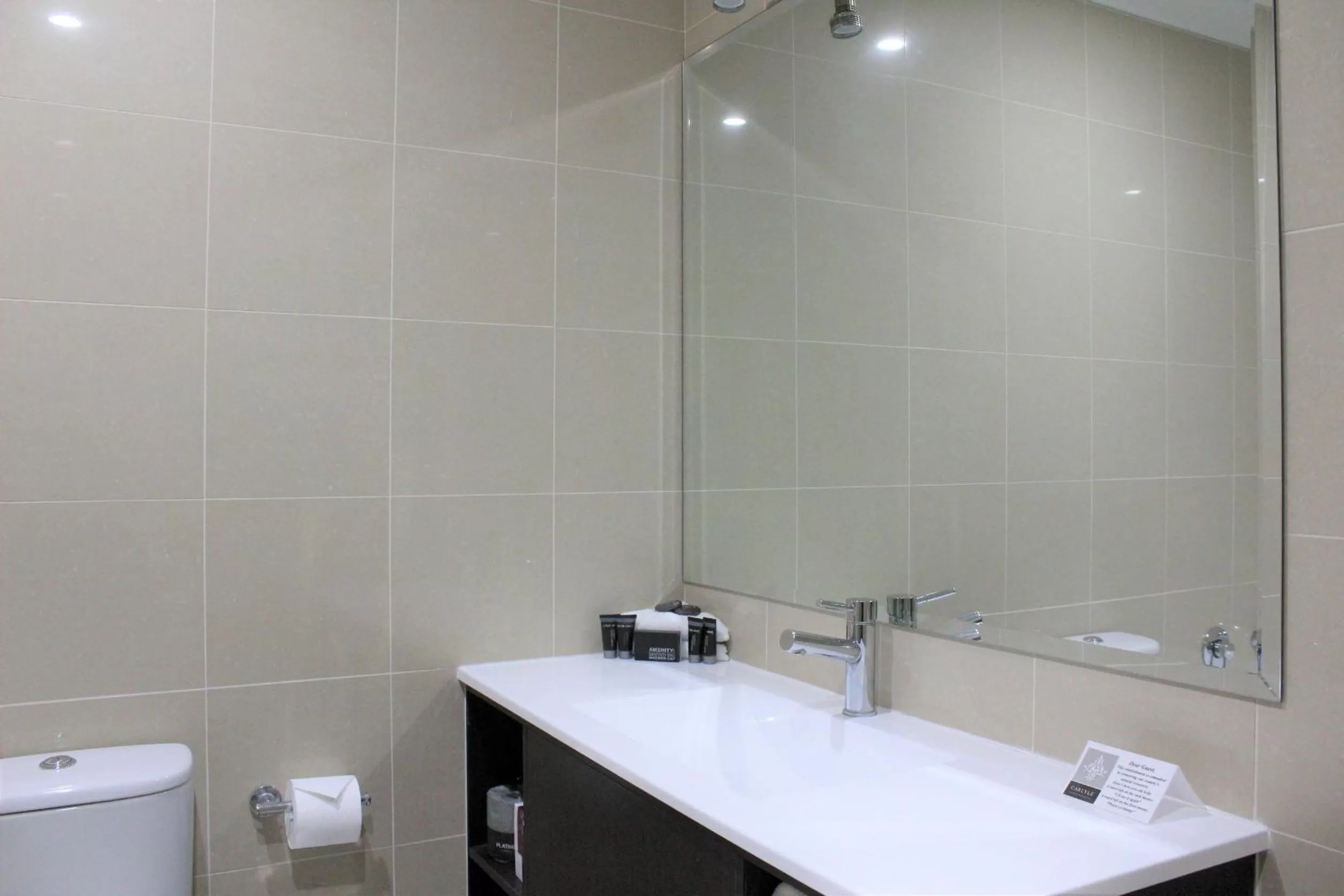 Bathroom in Carlyle Suites & Apartments