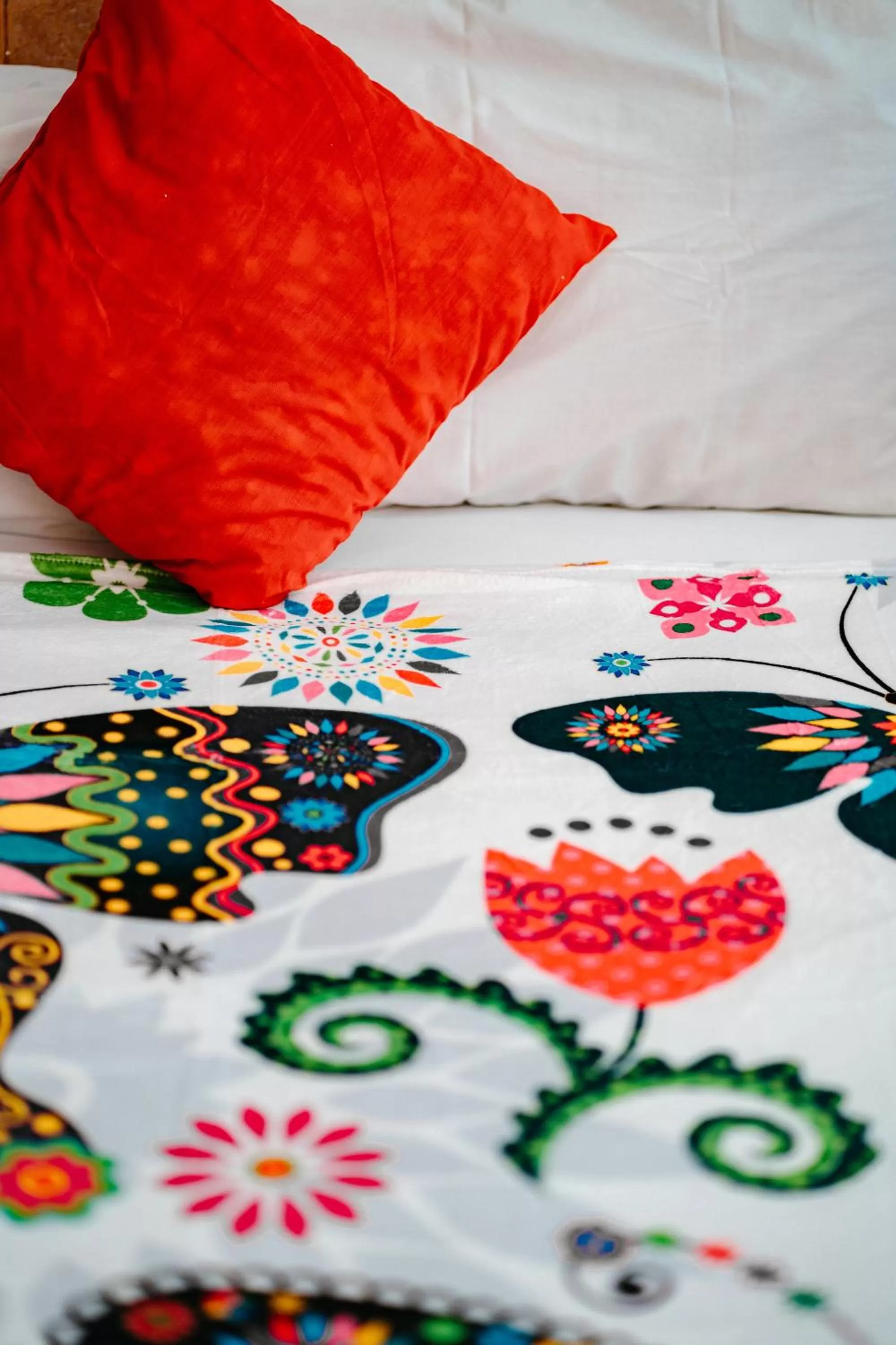 Bed in Hotel Posada Edem