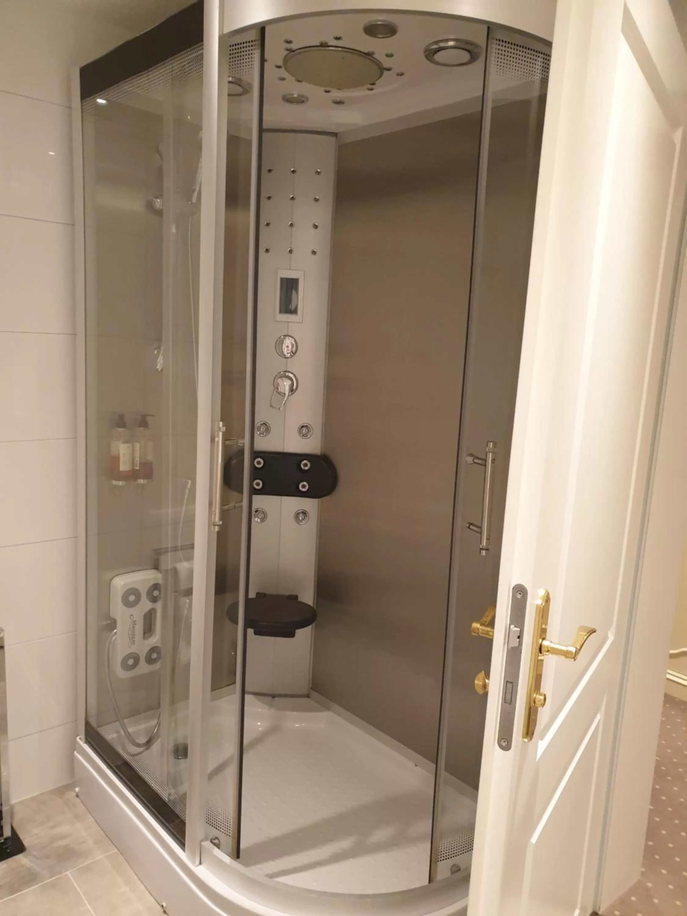 Shower, Bathroom in Hotel Waldblick