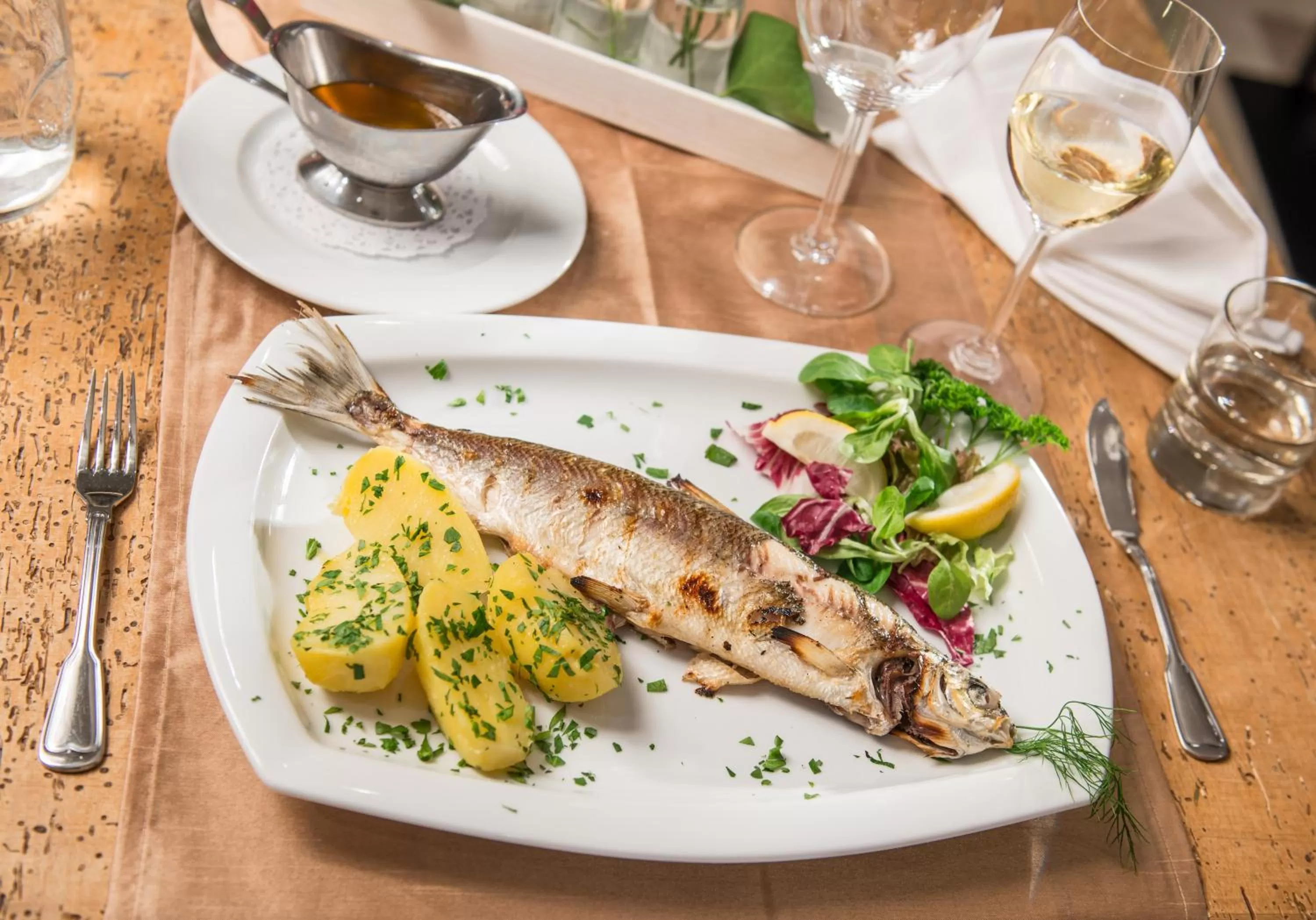 Dinner in Seewirt Zauner - contactless check in