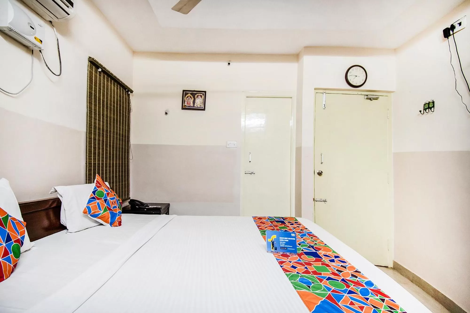 Bedroom, Bed in FabHotel Aditya Yatri Nivas