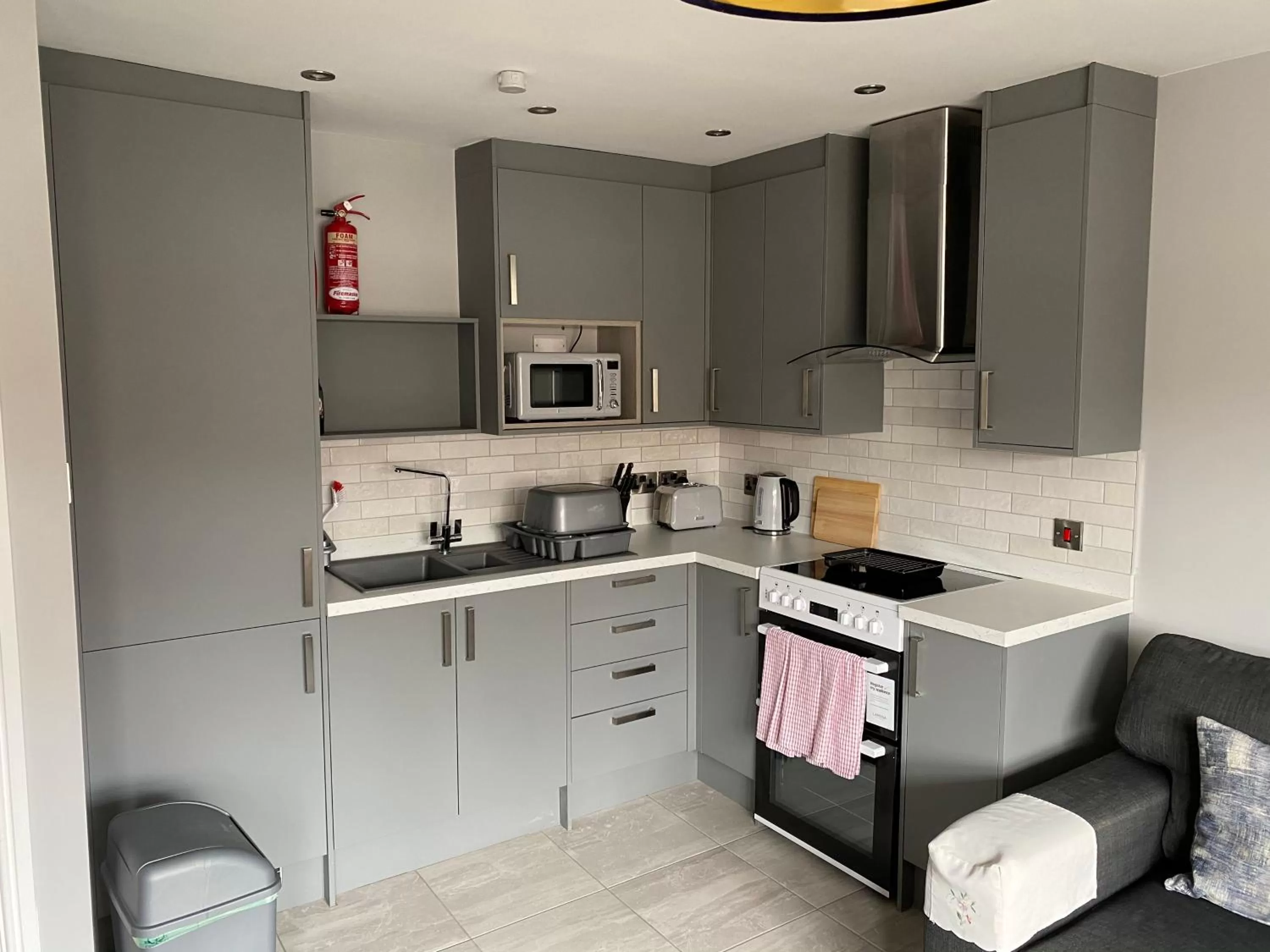 Kitchen or kitchenette in Buile Hill Holiday Flats