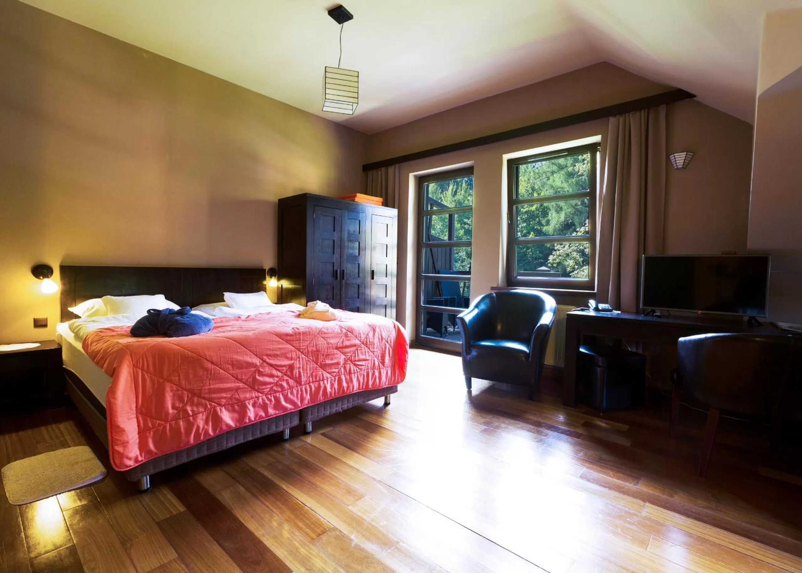Photo of the whole room, Bed in Boutique Hotel Sudetia - Medical & SPA