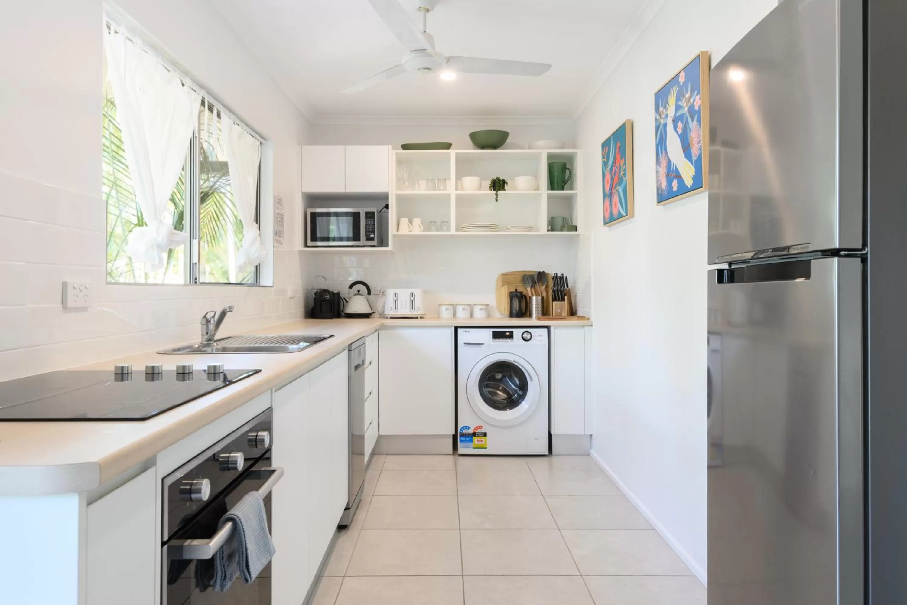kitchen in Lychee Tree Holiday Apartments