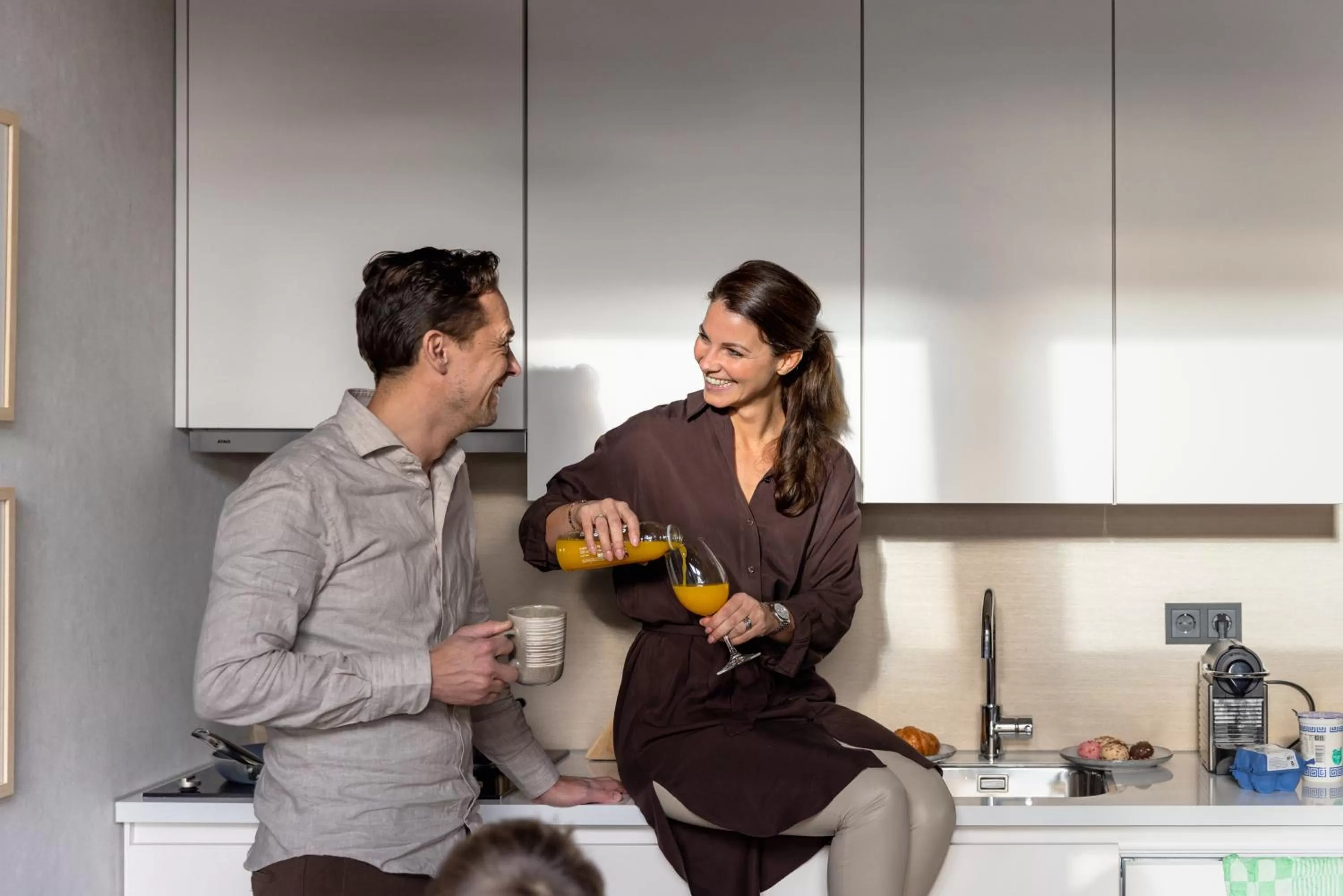 People in Ocean House Scheveningen