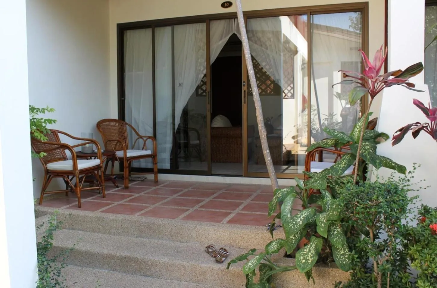 Balcony/Terrace in The Waterfront Hotel at Fisherman's Village