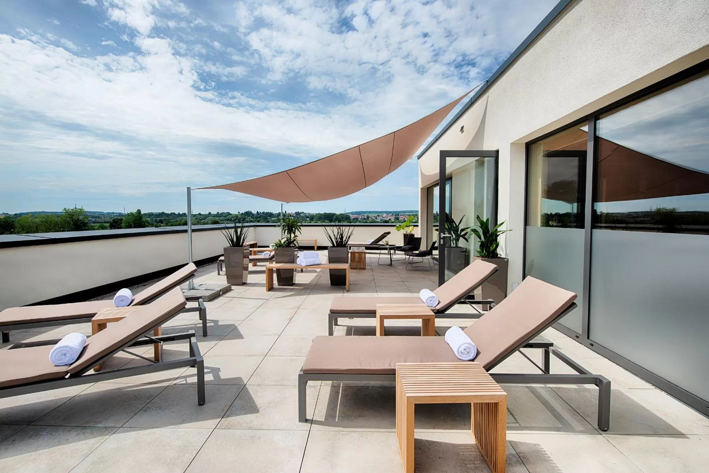 Balcony/Terrace in Welcome Hotel Neckarsulm