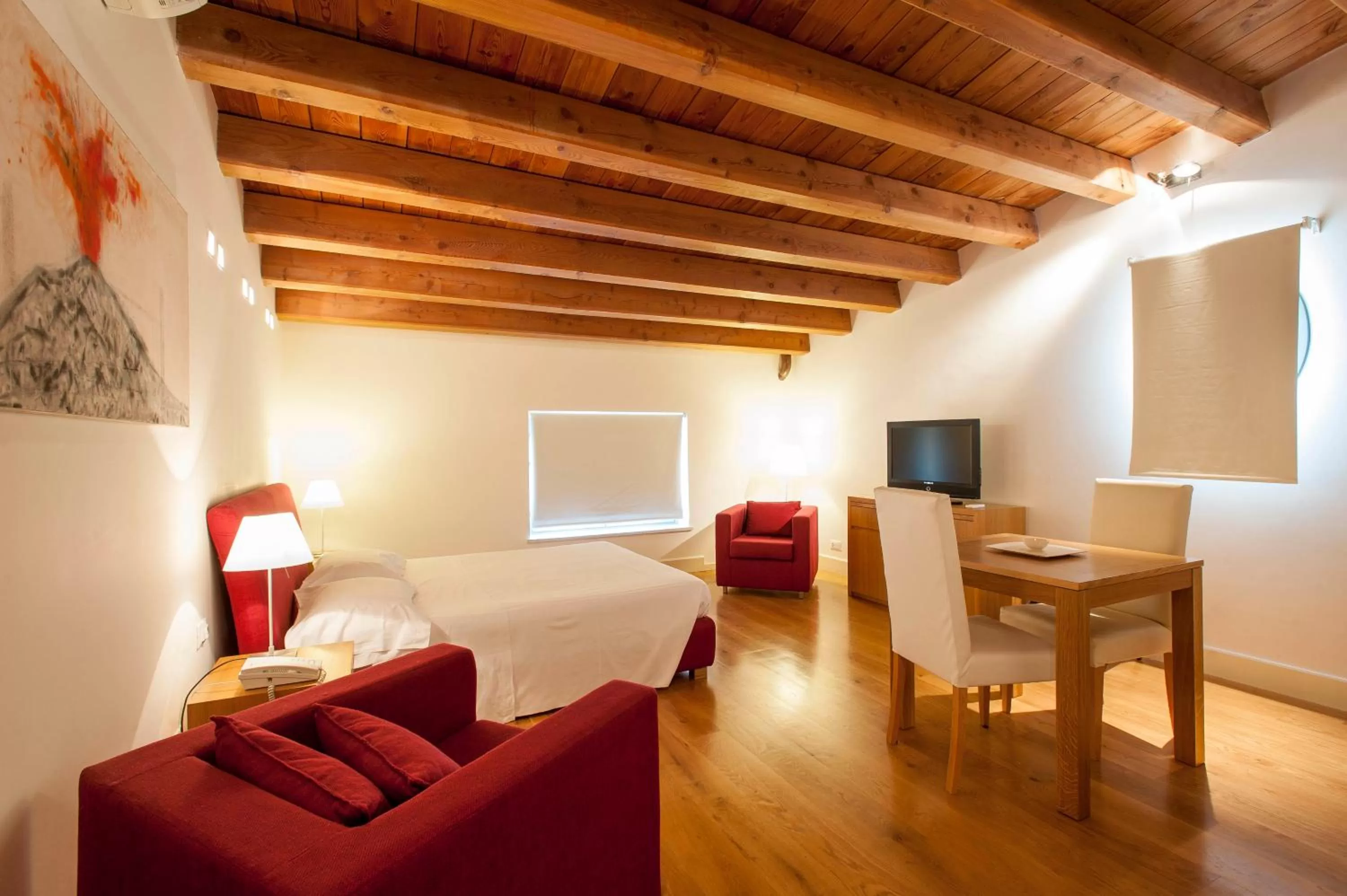 Photo of the whole room, Bed in Palazzo Brunaccini Boutique Hotel